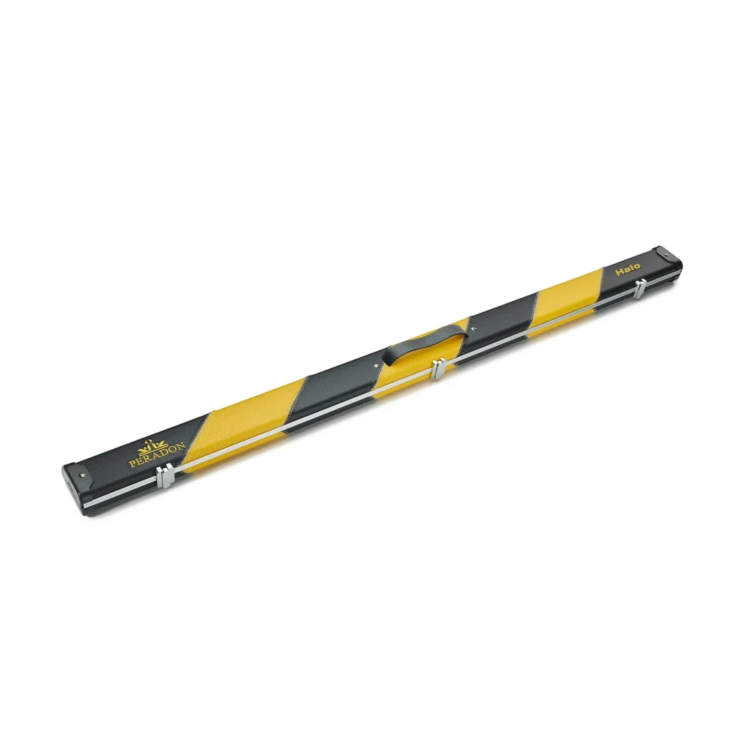 Peradon Halo Black & Yellow Stripe ¾ Snooker Cue Case - Image 3