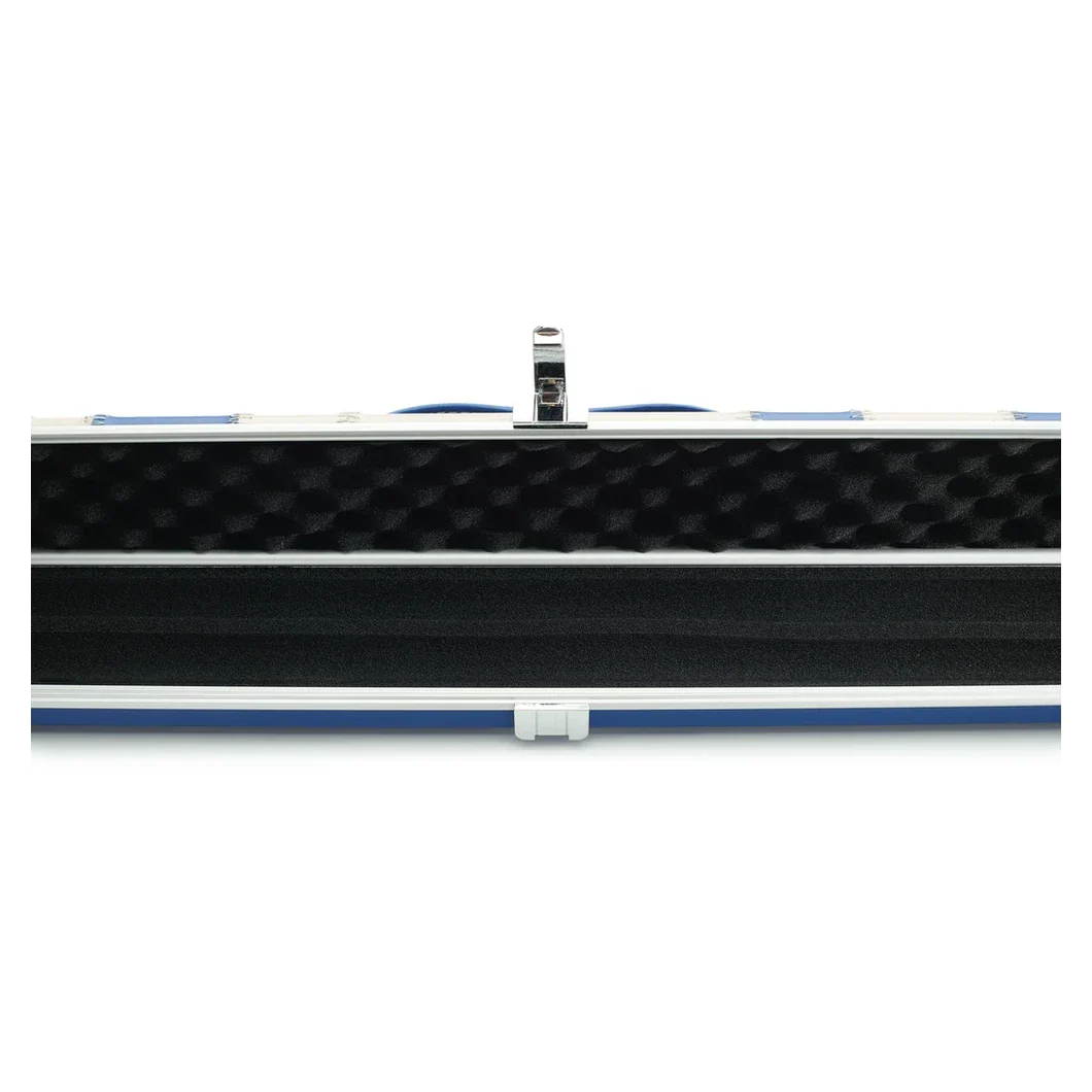 Peradon Halo Blue Cream Patchwork ¾ Snooker Cue Case - Image 2