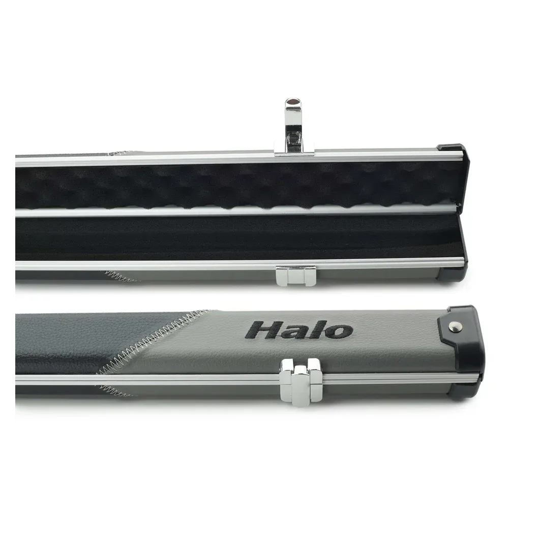 Peradon Halo Grey & Black Stripe 1 Piece Slim Snooker Cue Case - Image 9