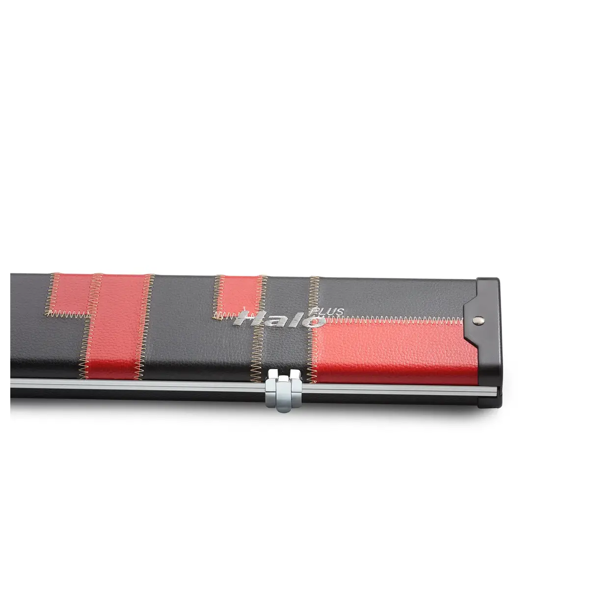 Peradon Halo Plus 1 Piece Black Red Patch Extra Wide Cue Case