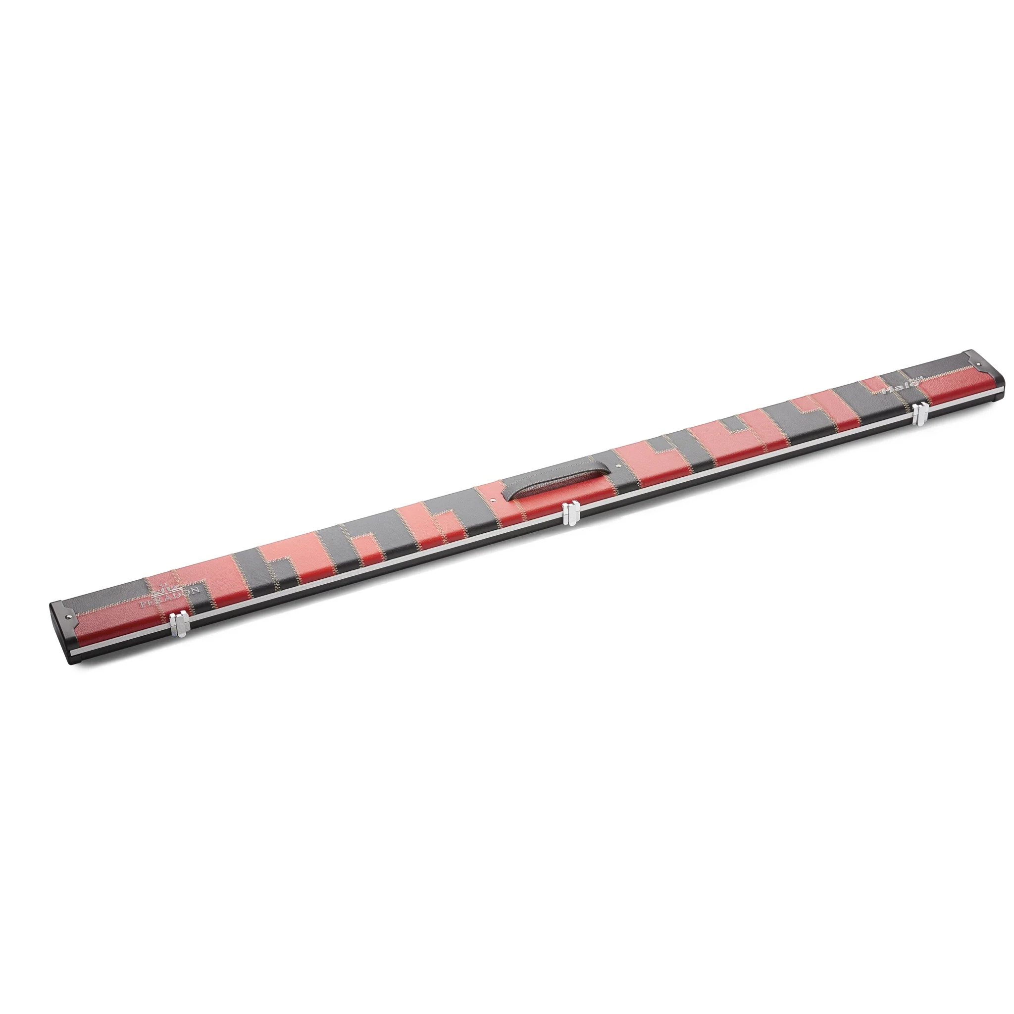 Peradon Halo Plus 1 Piece Black Red Patch Extra Wide Cue Case - Image 3