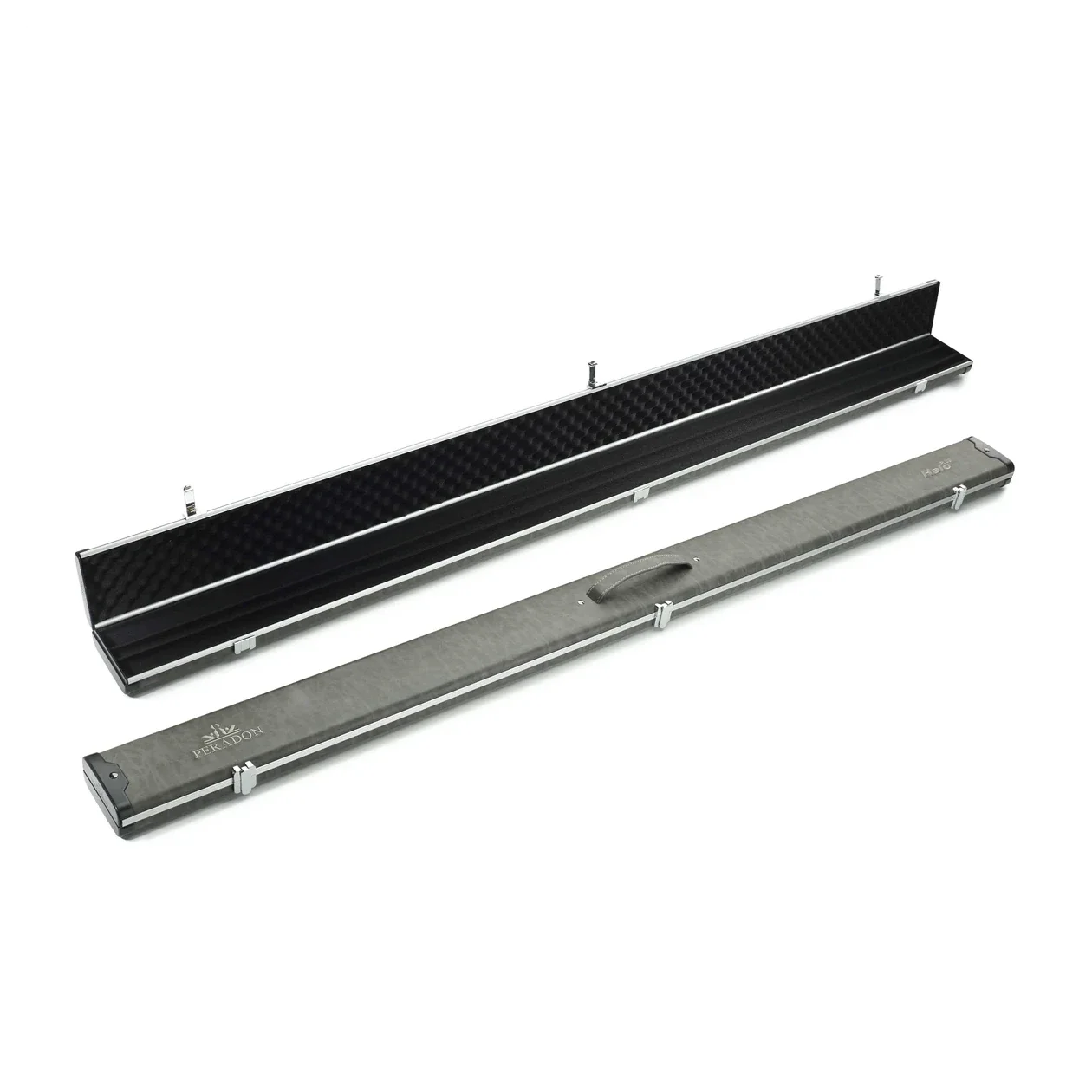 Peradon Halo Plus 1 Piece Grey Extra Wide Cue Case - Image 5