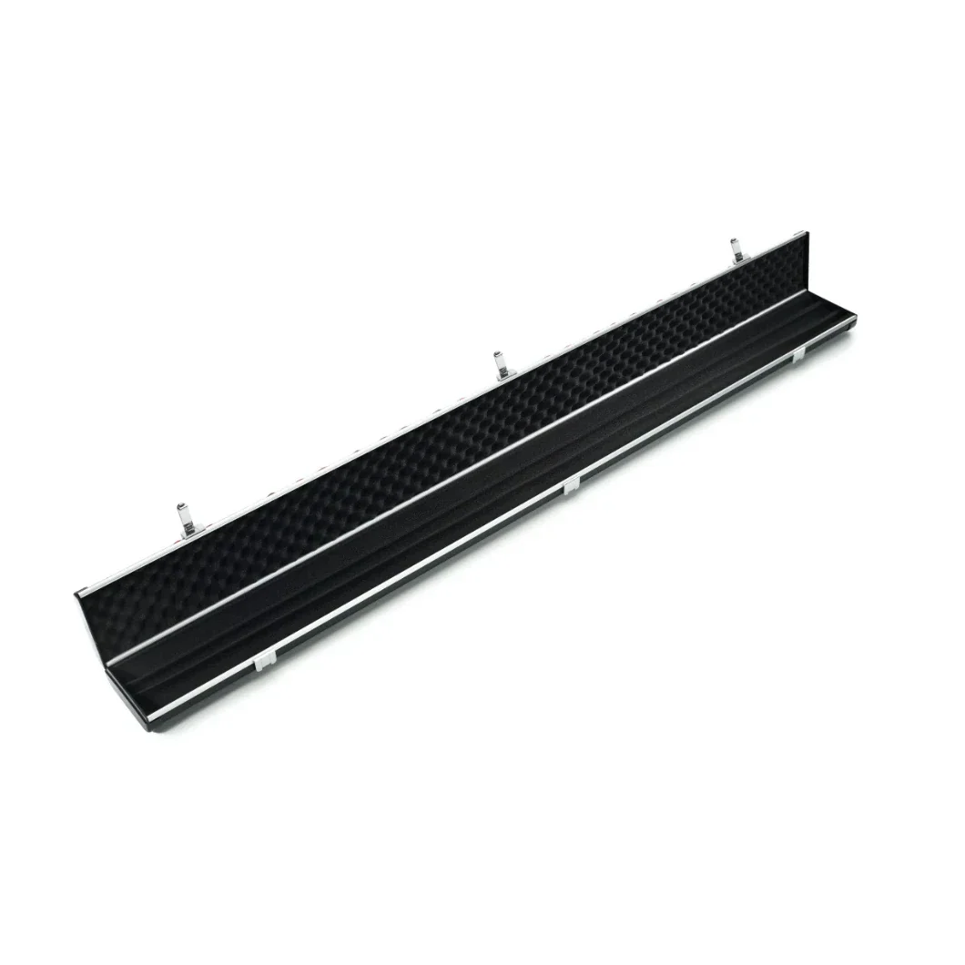 Peradon Halo Plus Black Patch & Red Stitch ¾ Jointed Extra Wide Snooker Cue Case - Image 5