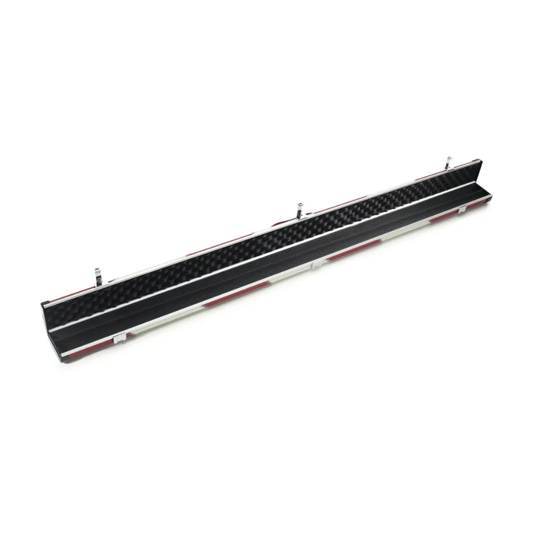 Peradon Halo Red & Cream Stripe ¾ Snooker Cue Case - Image 5