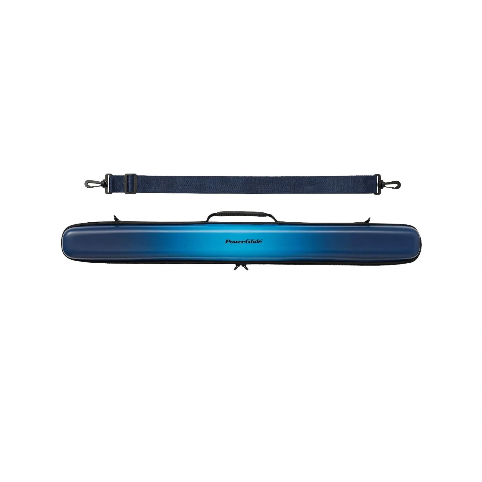 PowerGlide Svartur Blue 2 Piece Snooker Cue Case - Image 4