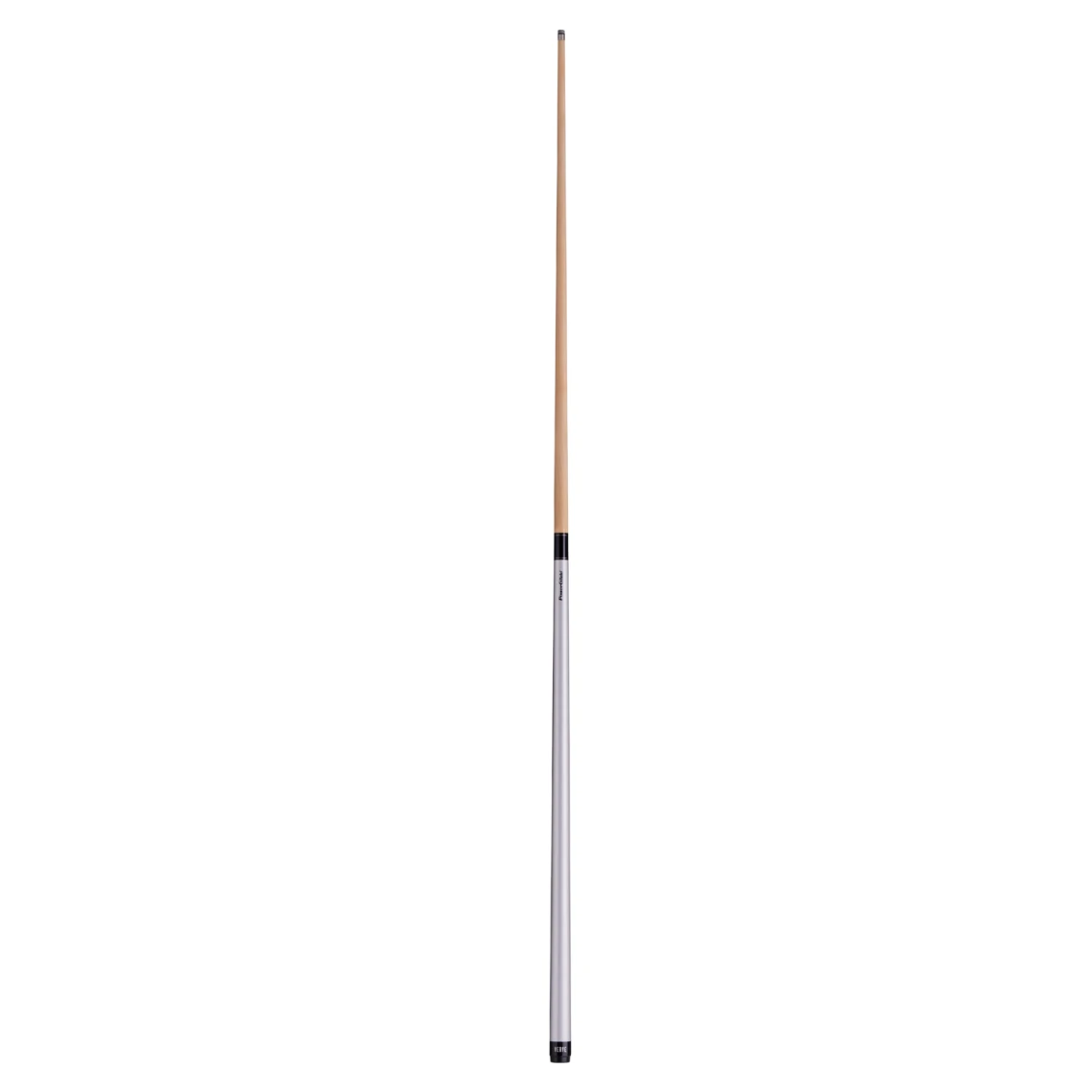 PowerGlide Verve Carbon Maple Wrap Pool Cue 10mm Tip - Silver - Image 2
