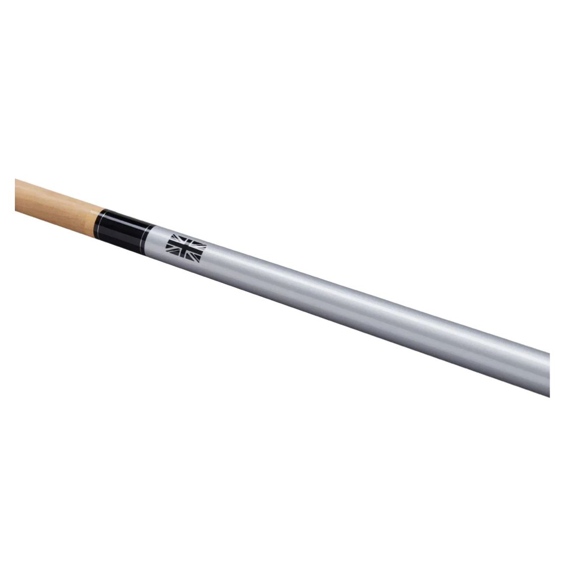 PowerGlide Verve Carbon Maple Wrap Pool Cue 10mm Tip - Silver - Image 9