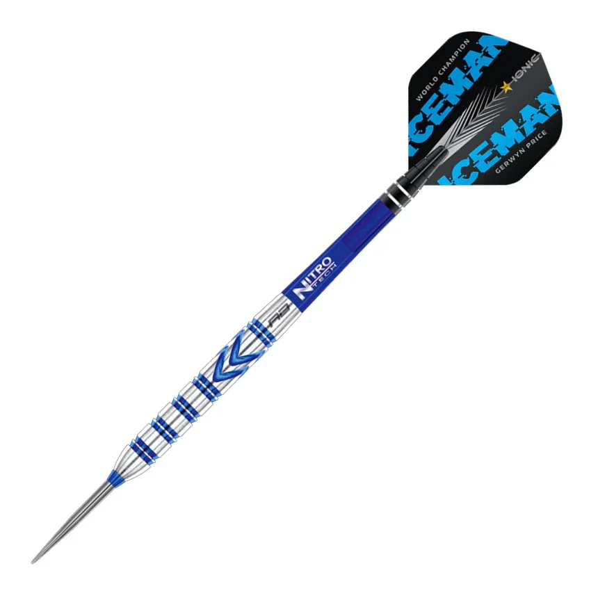 Red Dragon Gerwyn Price Blue Originals 90% Tungsten Steel Tip Darts 24 grams - Image 3
