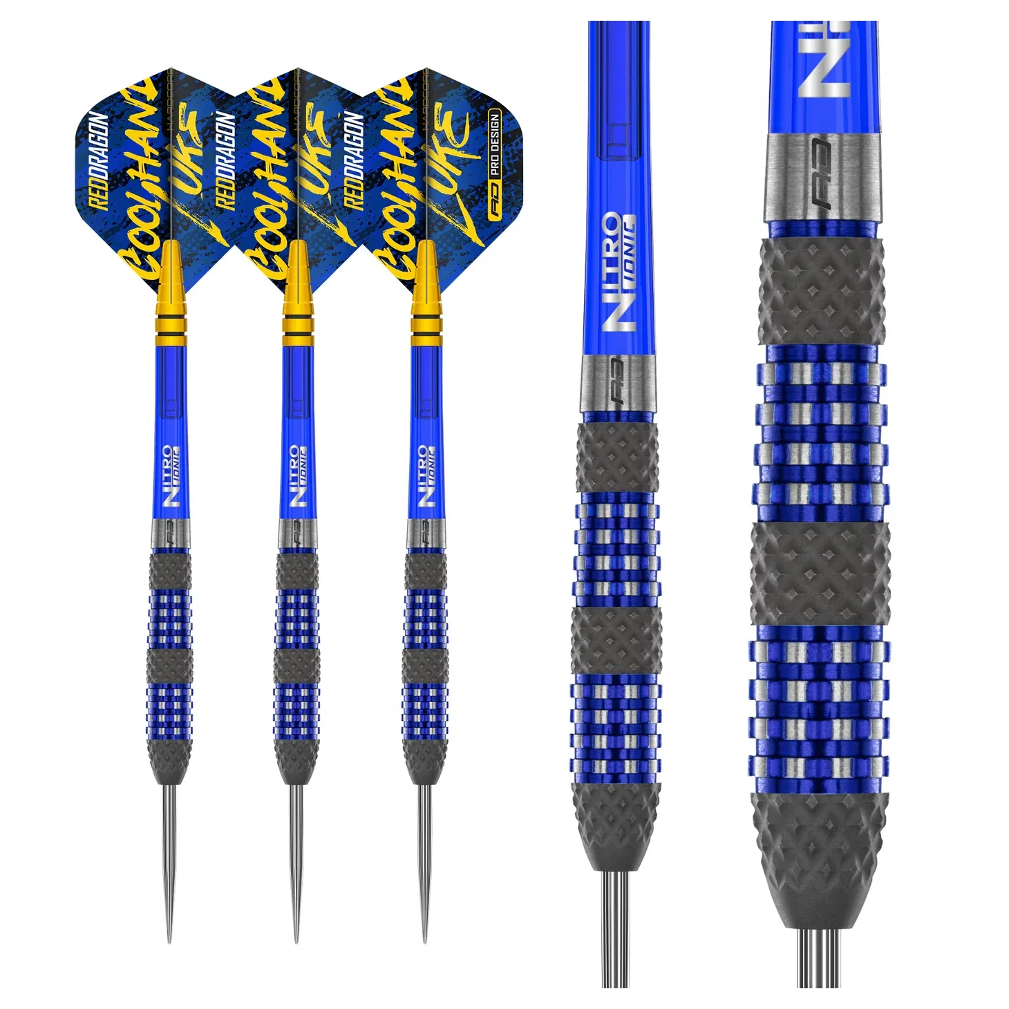 Red Dragon Luke Humphries TX2 Atomised 90% Tungsten Steel Tip Darts 22 grams - Image 4