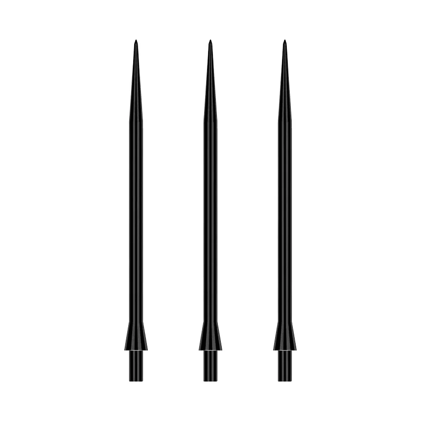 Red Dragon Raptor Smooth Dart Points - Black 50mm - Image 2