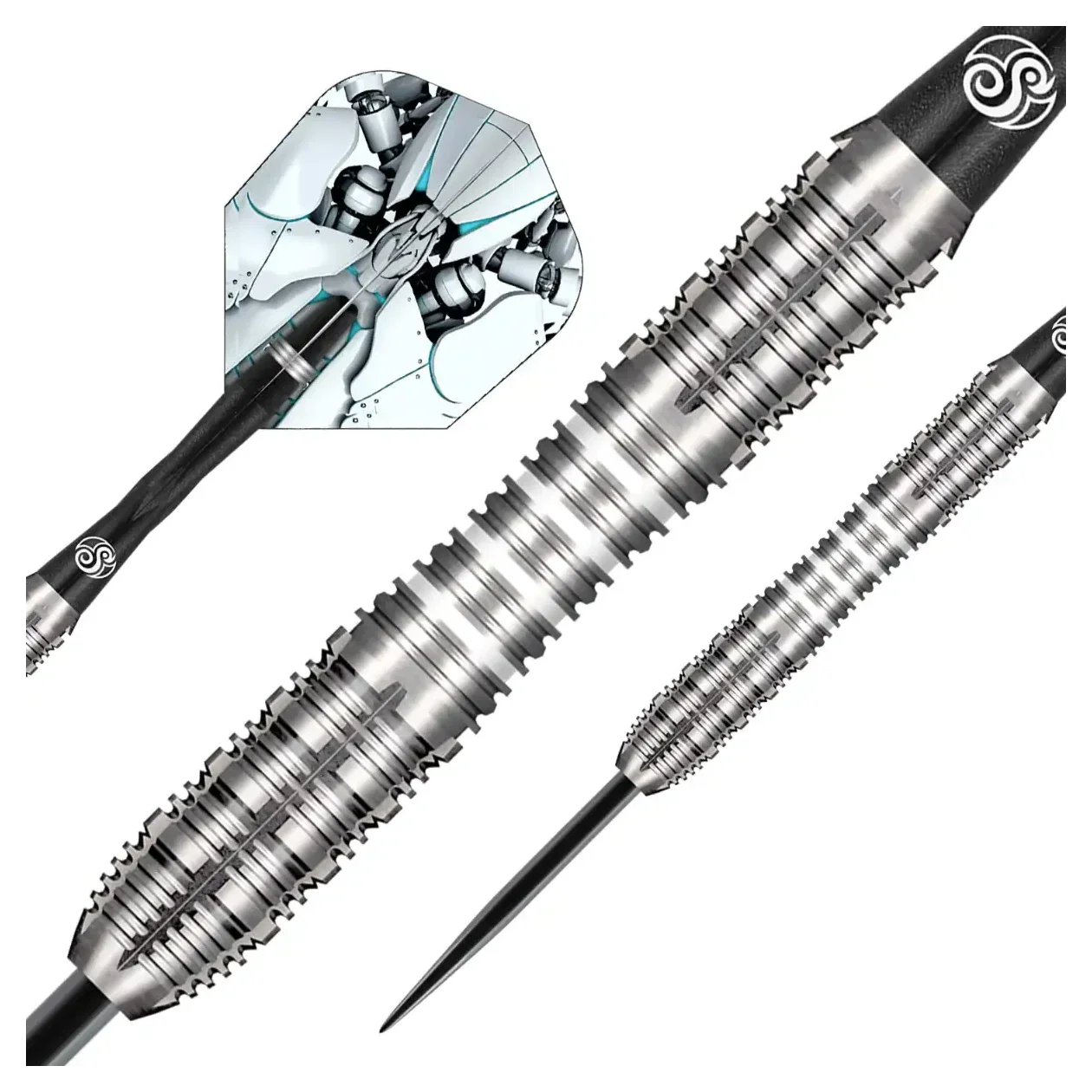 Shot AI Scorpula 90% Tungsten Steel Tip Darts - 25g - Image 4