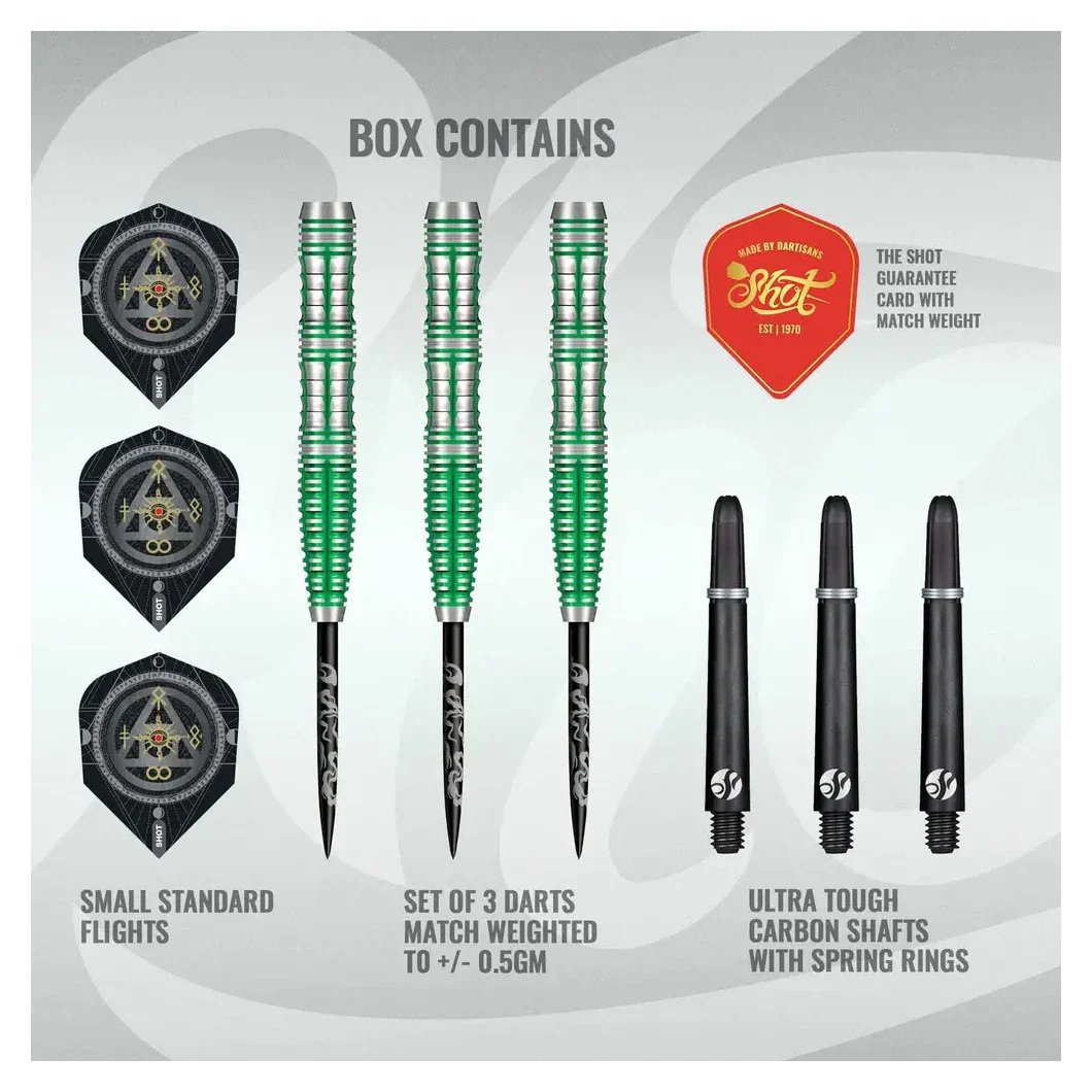 Shot Alchemy Mythril 90% Tungsten Steel Tip Darts - 24g - Image 5