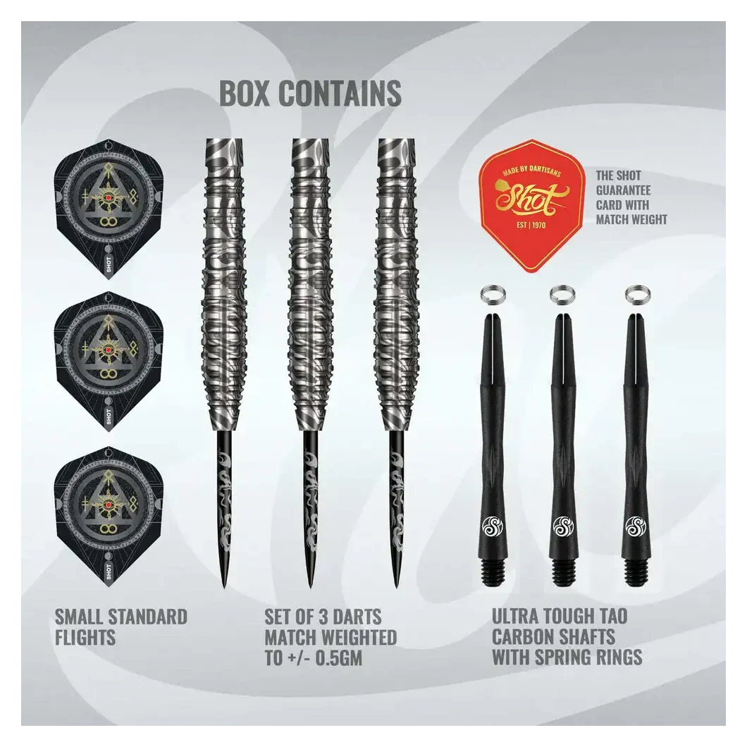 Shot Alchemy Runstel 90% Tungsten Steel Tip Darts - 23g - Image 4