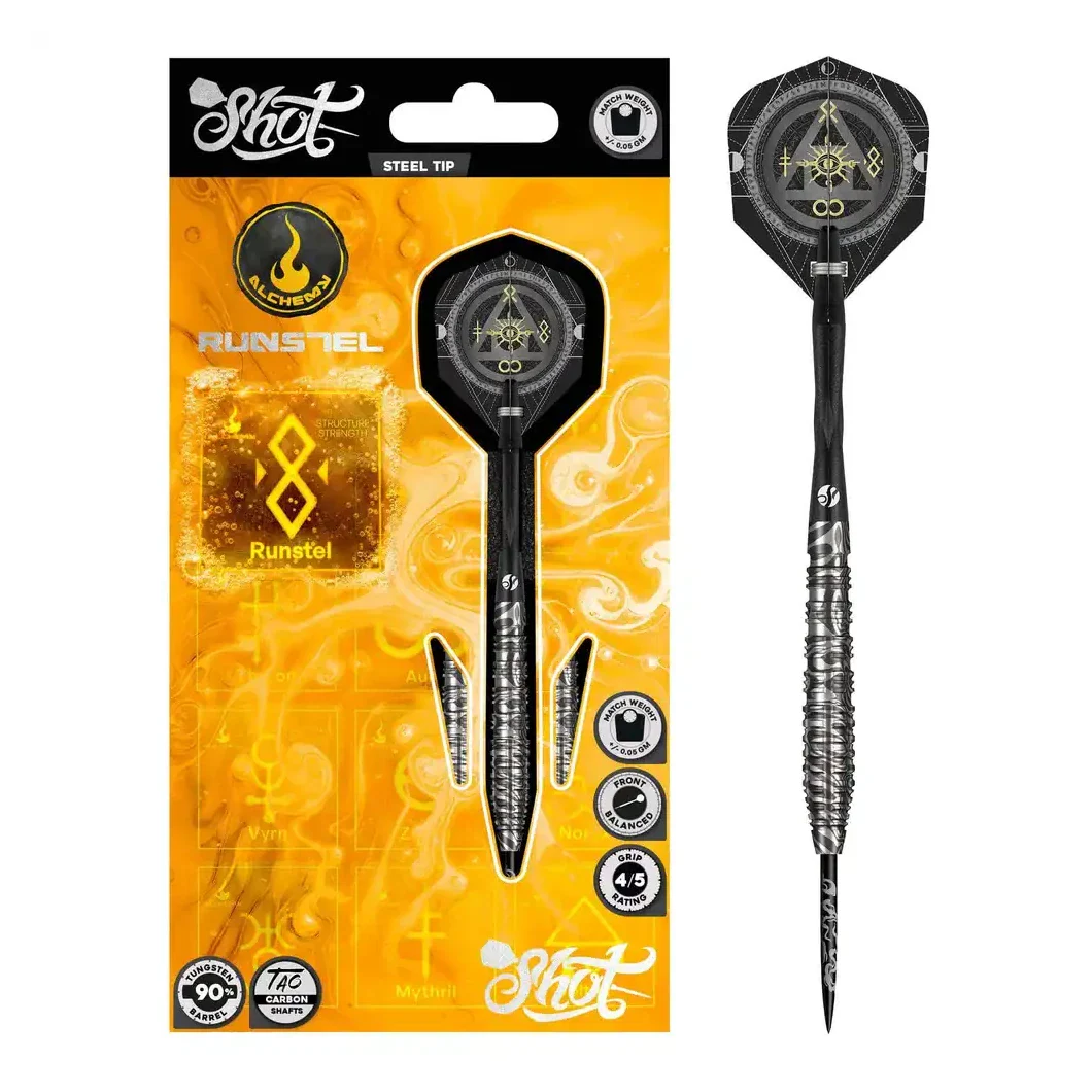 Shot Alchemy Runstel 90% Tungsten Steel Tip Darts - 23g - Image 5