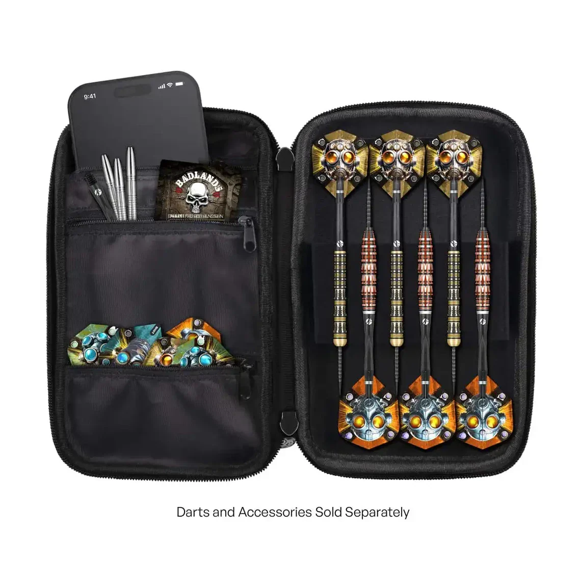 Shot Badlands Tactical Darts Case - Two Set Dart Wallet - Green - Image 2