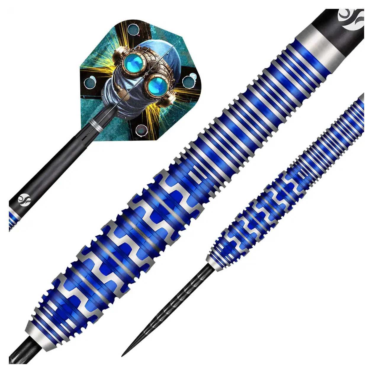 Shot Badlands Tova Steel Tip Darts 90% Tungsten Barrels - 23g - Image 4