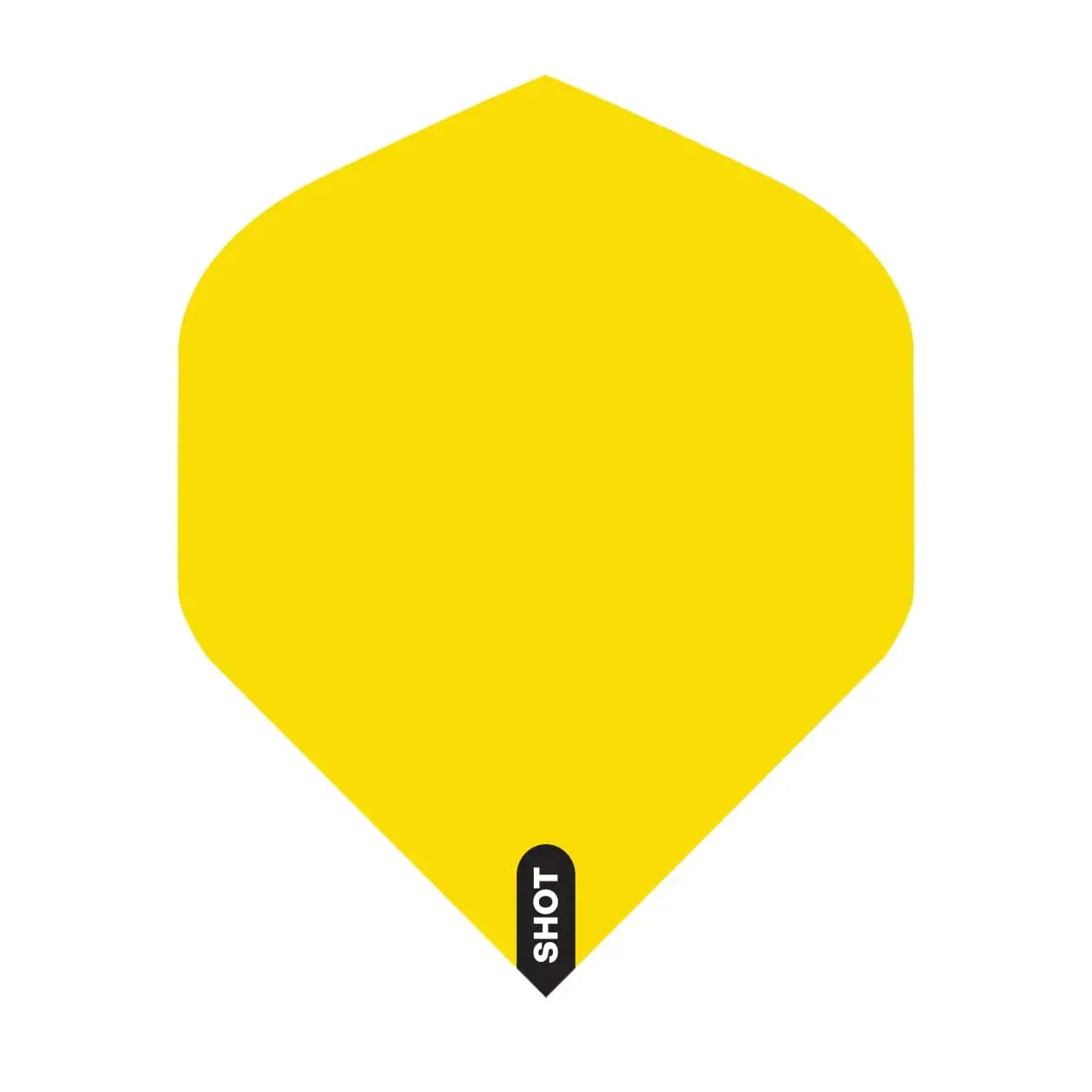 Shot Dart Flight Set - Yellow Standard