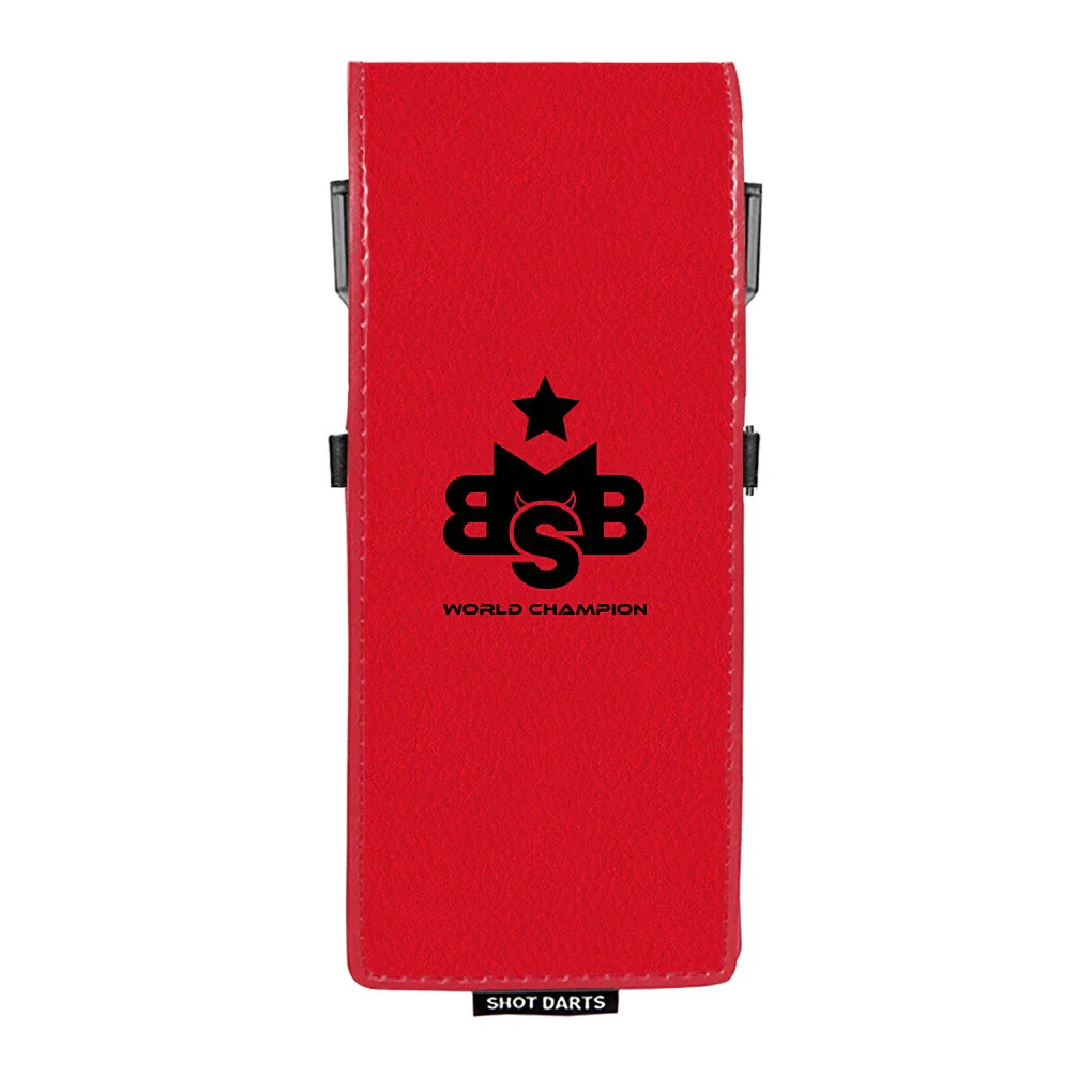 Shot Michael Smith World Champion Red Drop In Darts Case