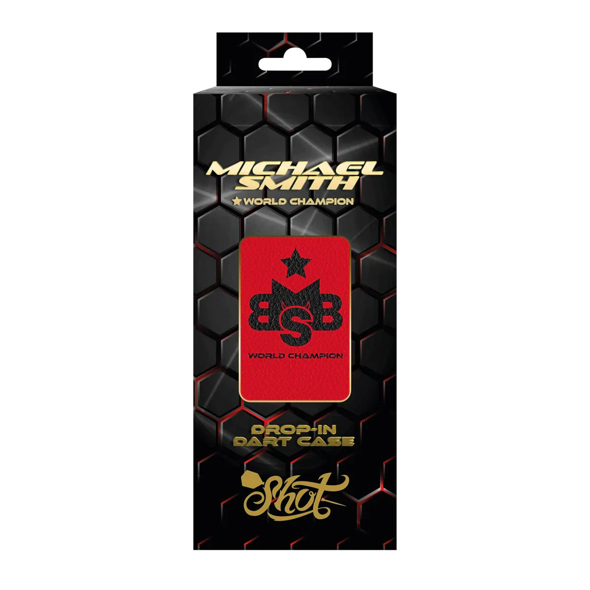Shot Michael Smith World Champion Red Drop In Darts Case - Image 2