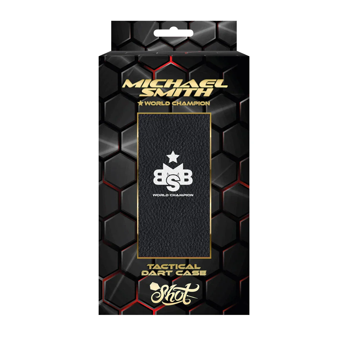 Shot Michael Smith World Champion Tactical Black Darts Case - Image 2
