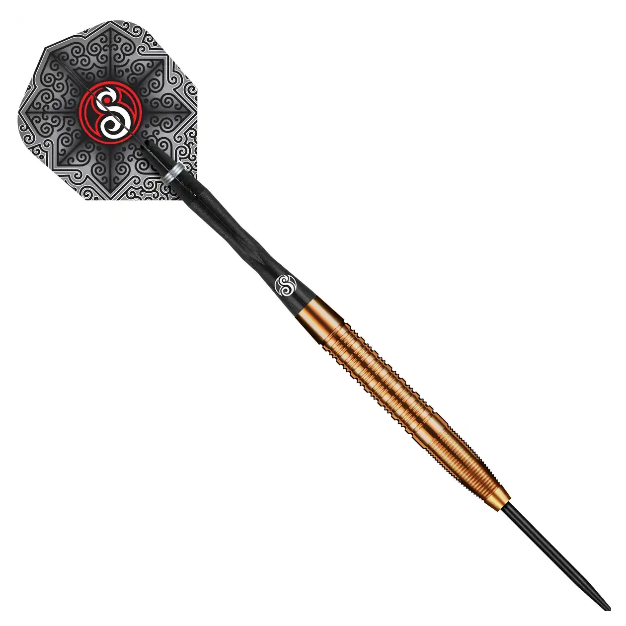 Shot Pro Series Jake Womack Steel Tip Dart Set 90% Tungsten Barrels 23g - Image 3