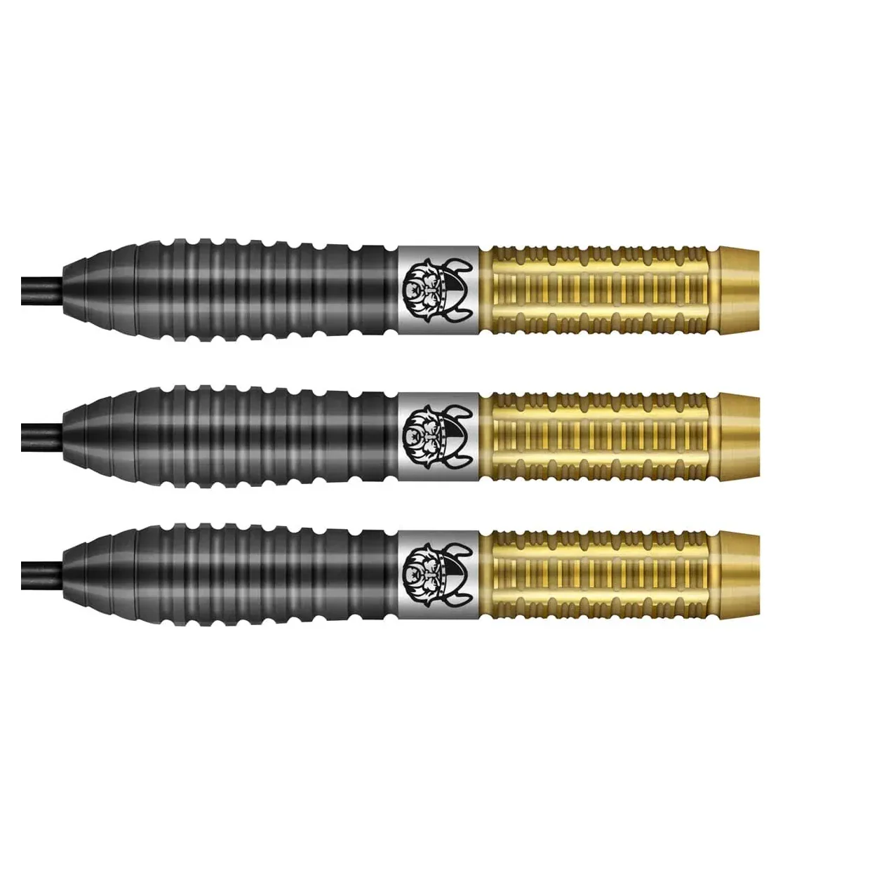 Shot Pro Series Jitse van der Wal Steel Tip Dart Set - 90% Tungsten Barrels - 26g - Image 3