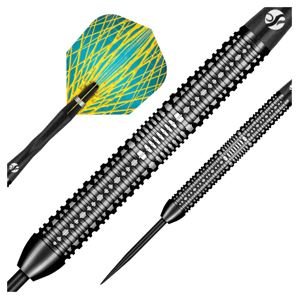 Shot Pro Series Rowby John Rodriguez Baha 90% Tungsten Steel Tip Darts - 25g - Image 3