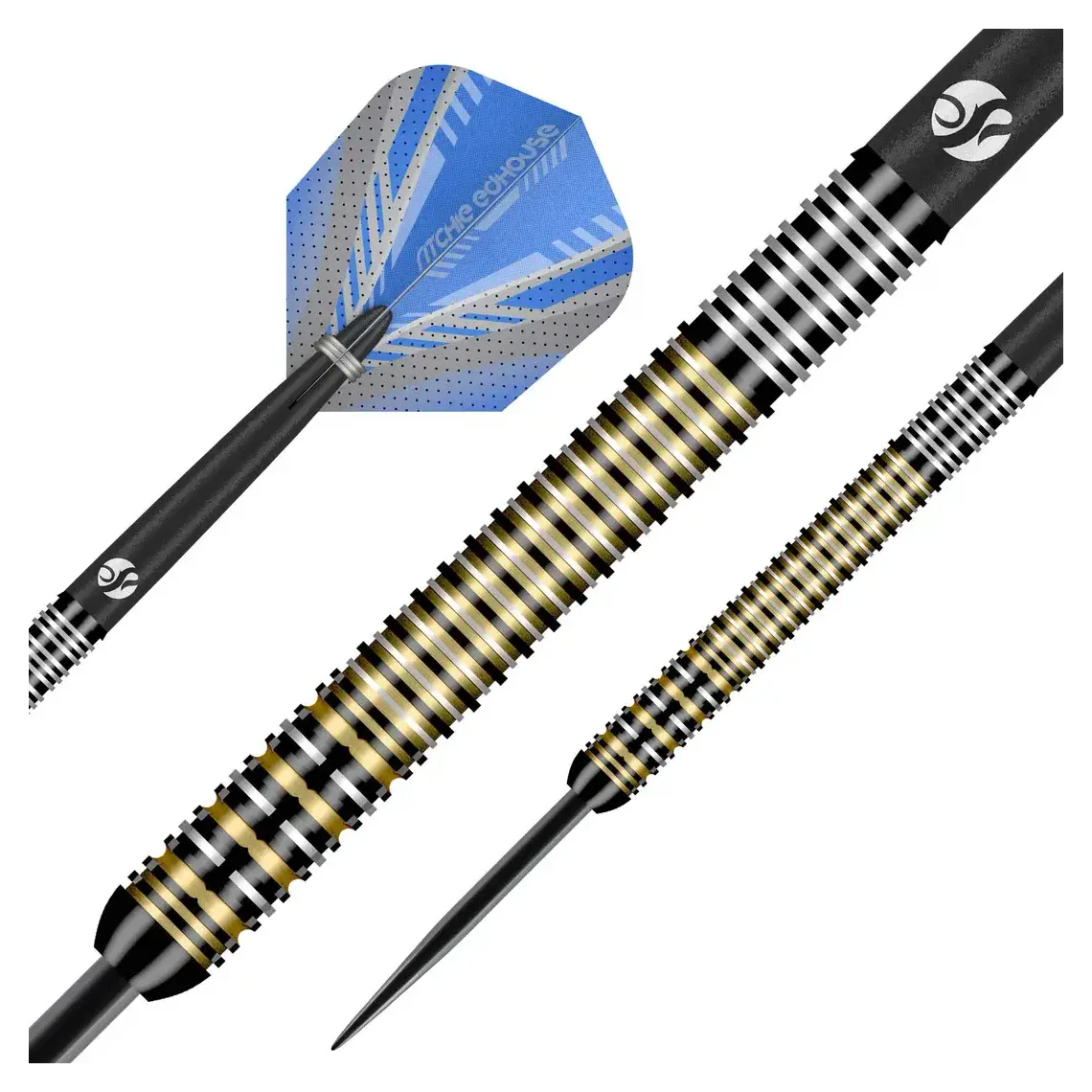Shot Ritchie Edhouse Madhouse 90% Tungsten Steel Tip Darts - 24g - Image 3