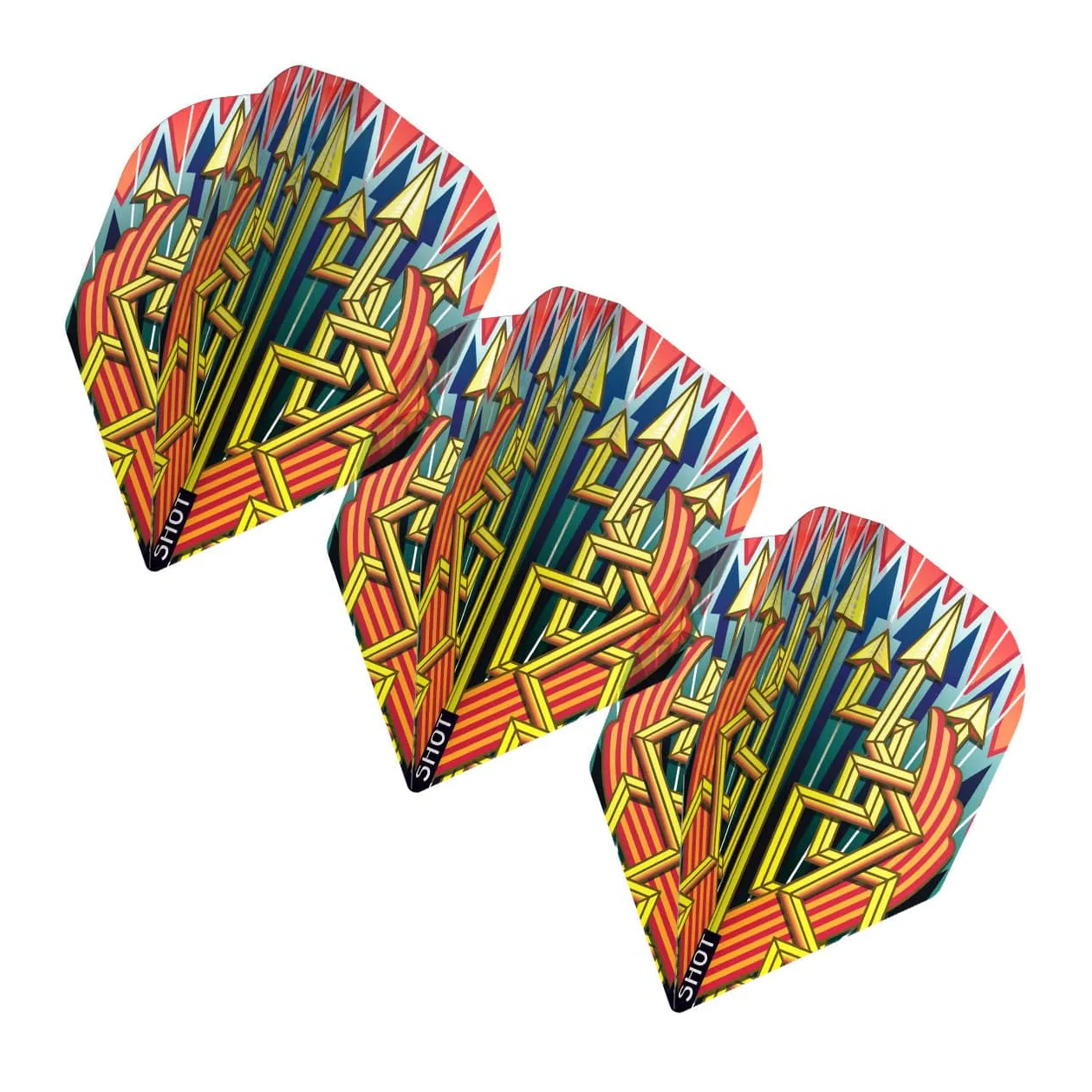 Shot Roman Empire Legion Small Standard Dart Flights - Image 2