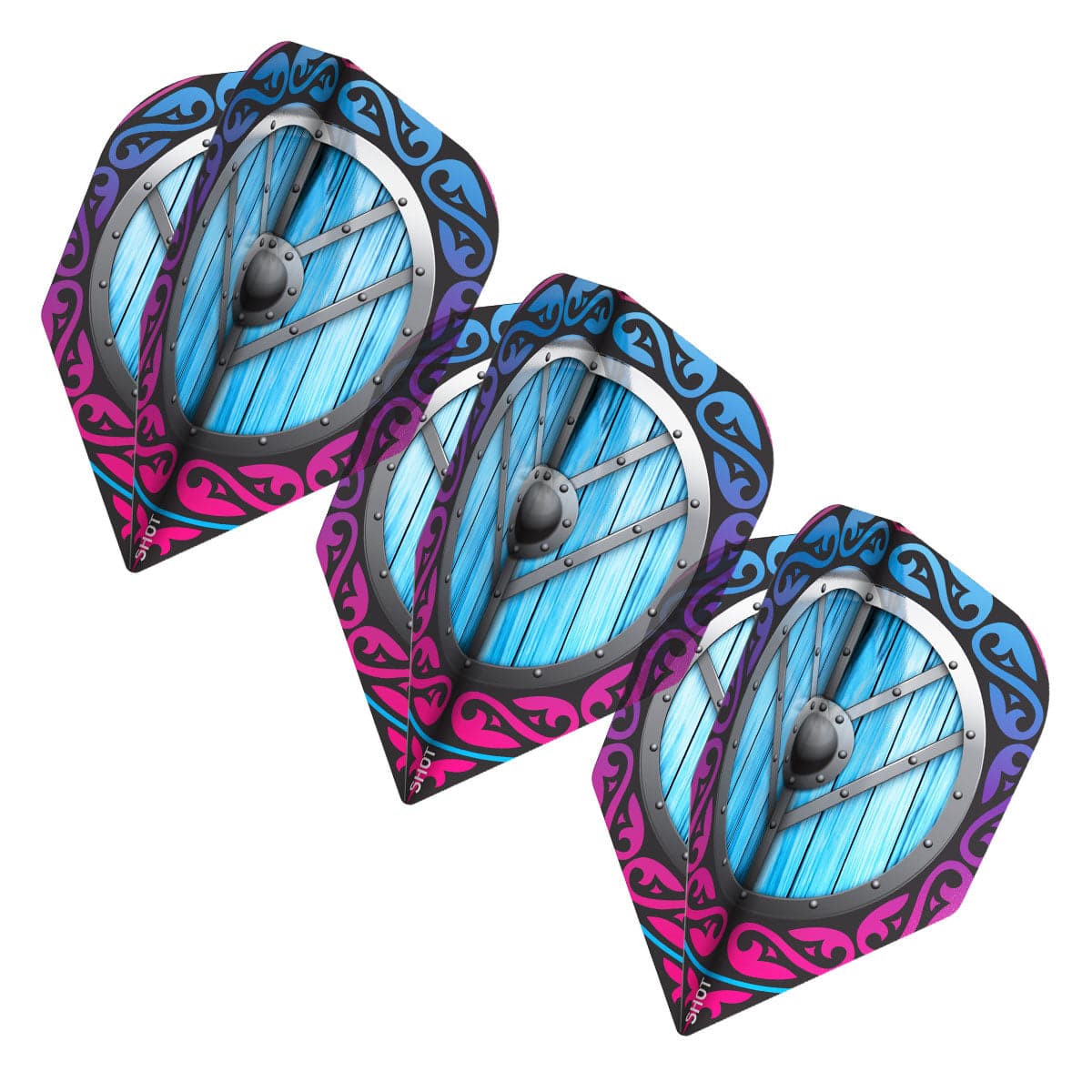 Shot Viking Shield Maiden Dart Flights - Image 3