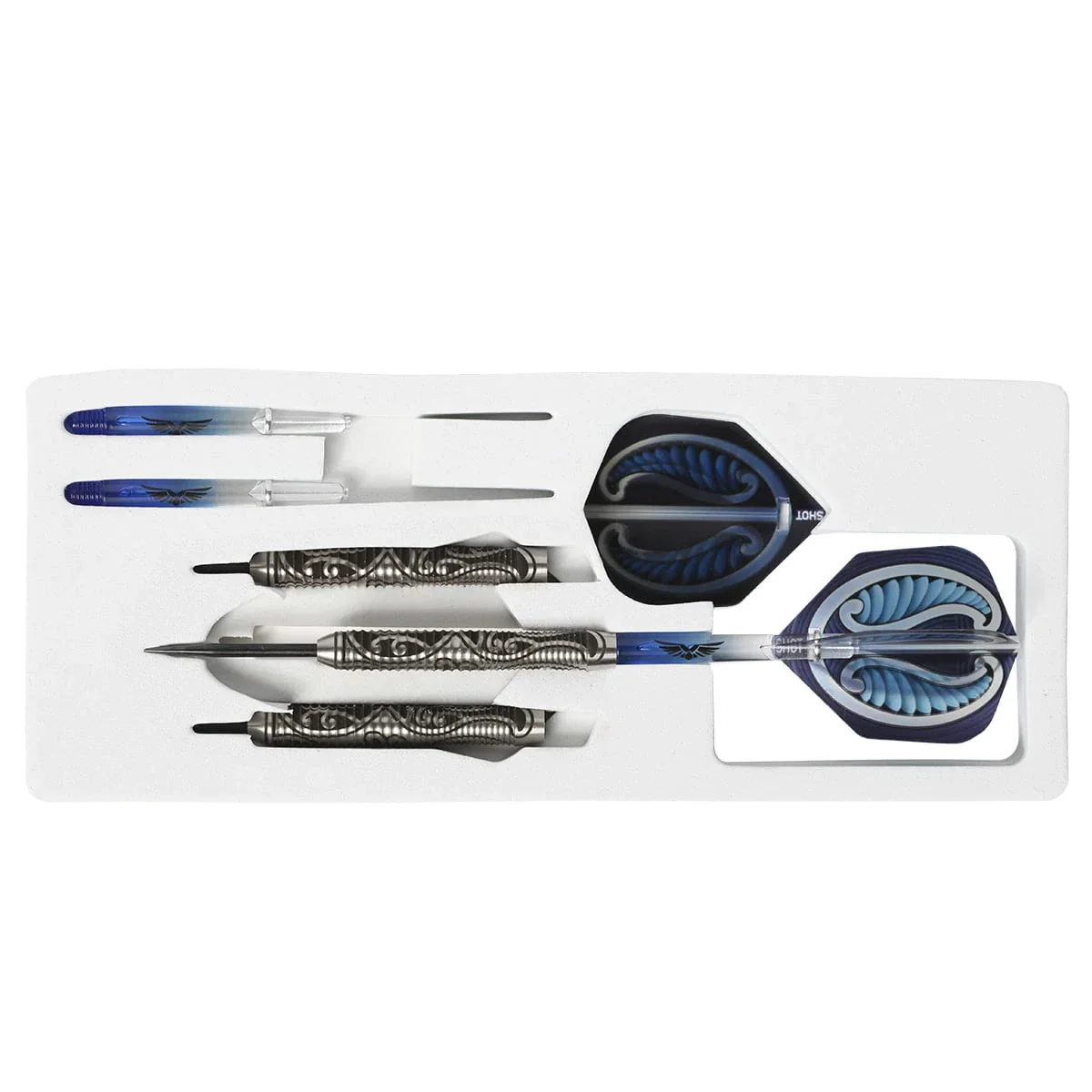 Shot Warrior Tipu 25g 80% Tungsten Steel Tip Darts - Image 4
