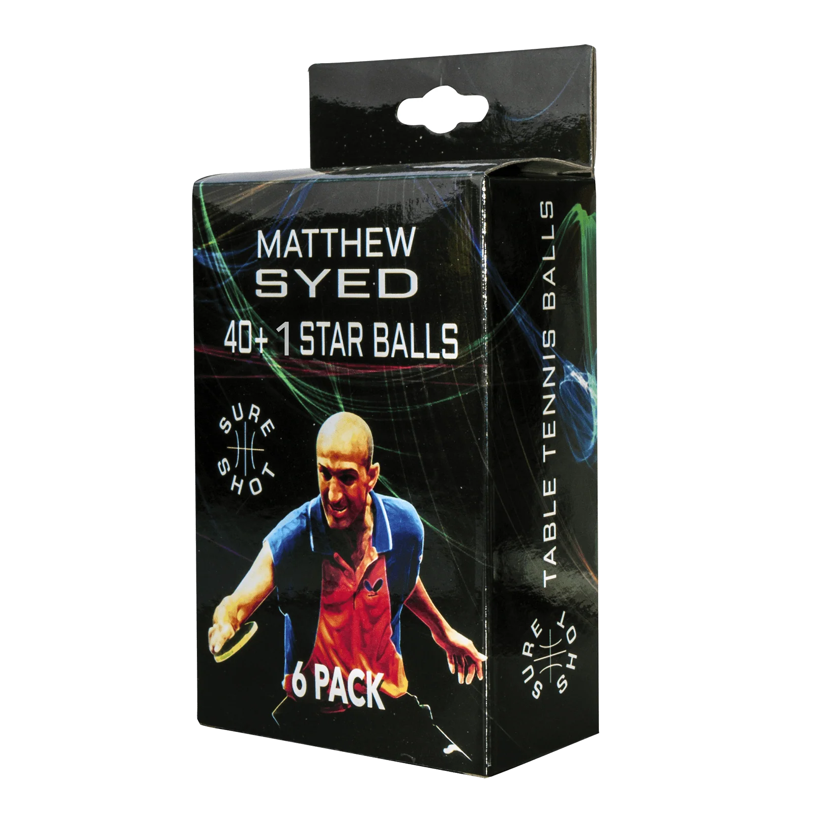 Sure Shot Matthew Syed 1 Star Balls - 6 Pack
