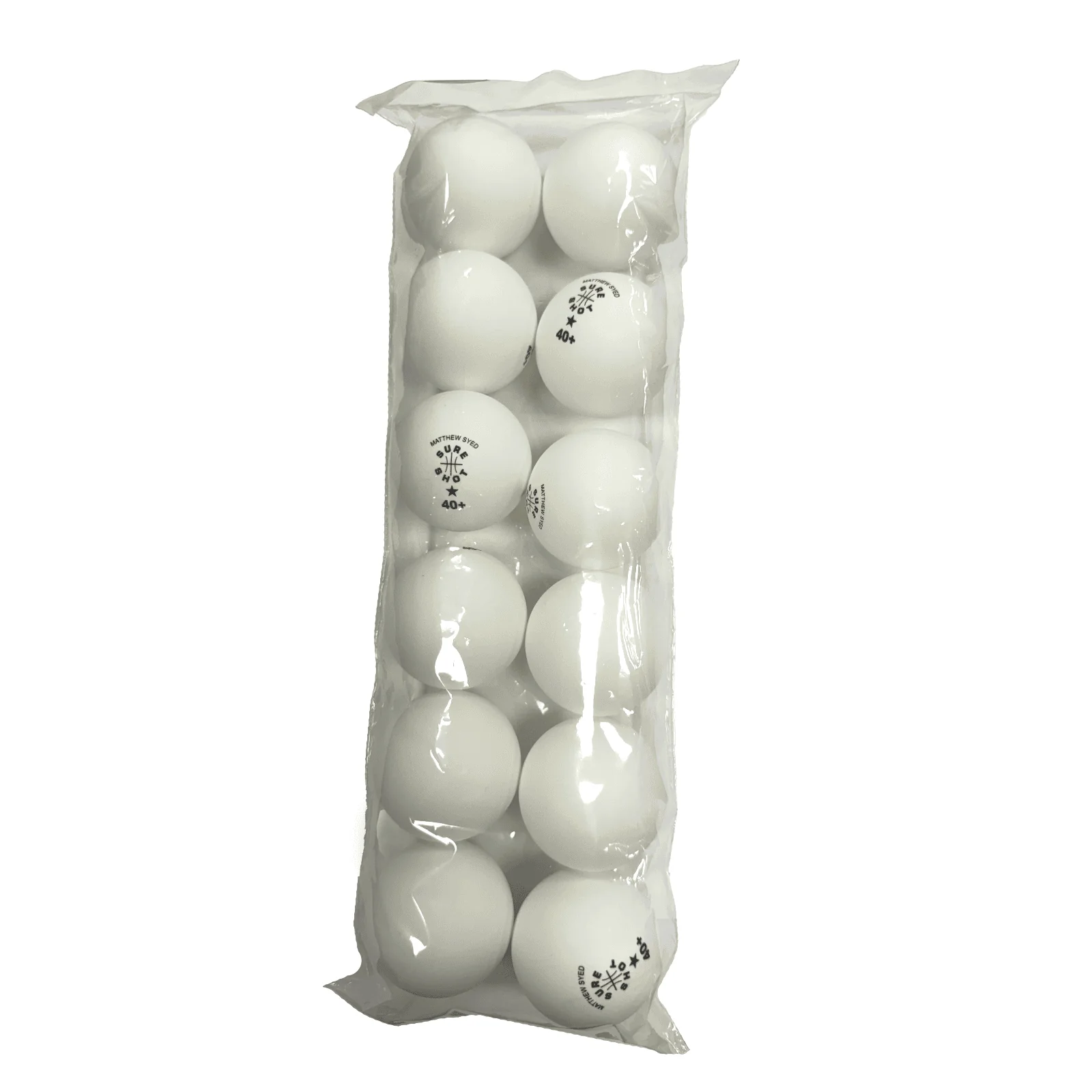 Sure Shot Matthew Syed 1 Star Balls - 12 Pack