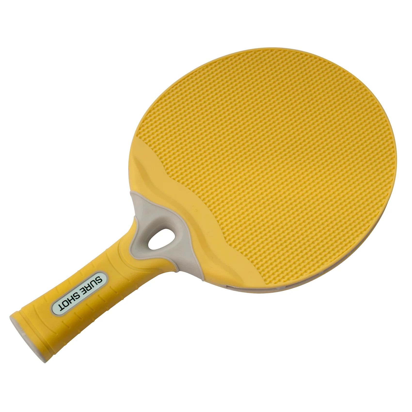 Sure Shot Matthew Syed Outdoor Yellow Table Tennis Bat