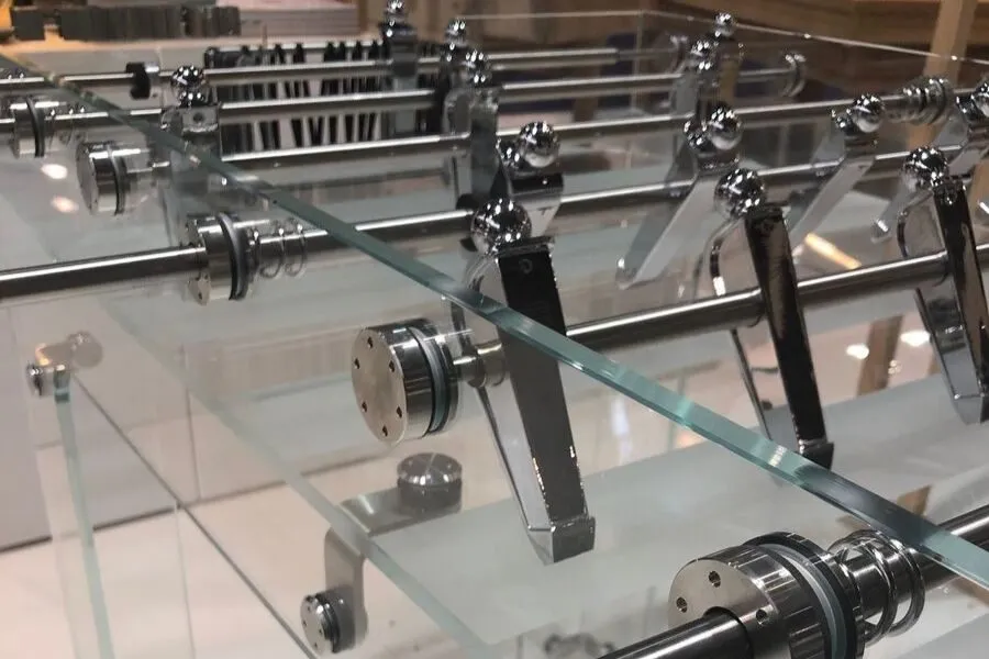 Toulet Carat Glass Luxury Football Table - Image 4