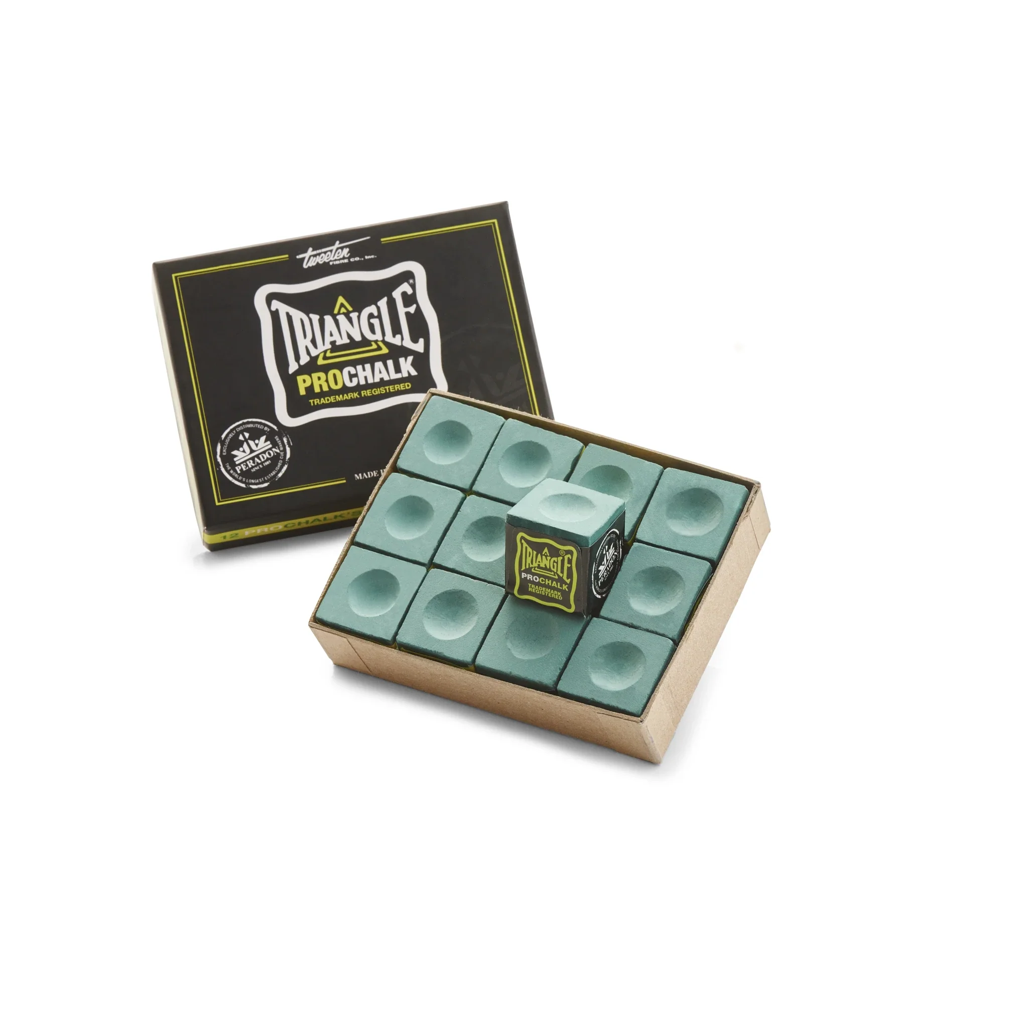 Tweeten Triangle Pro Cue Chalk 12 Pack - Image 3