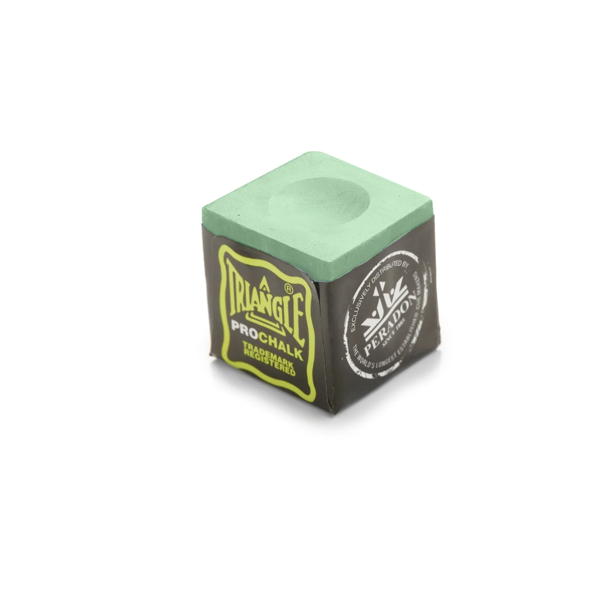 Tweeten Triangle Pro Light Green Cue Chalk 12 Pack - Image 2