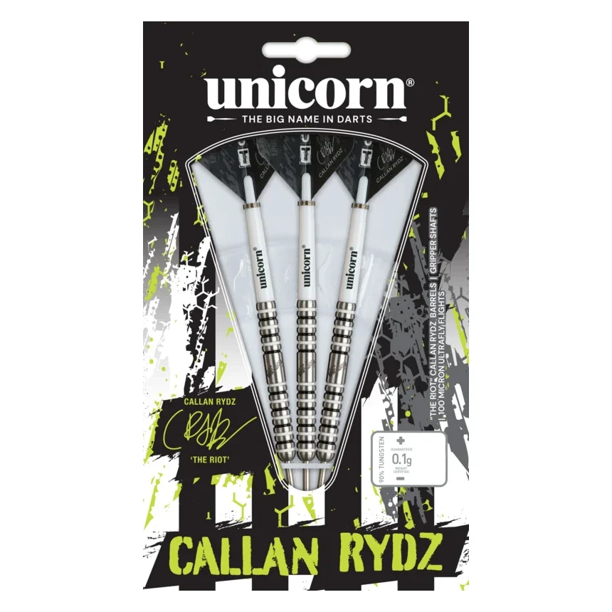 Unicorn Callan Rydz 'The Riot' Phase II 90% Tungsten Darts 22g - Image 5