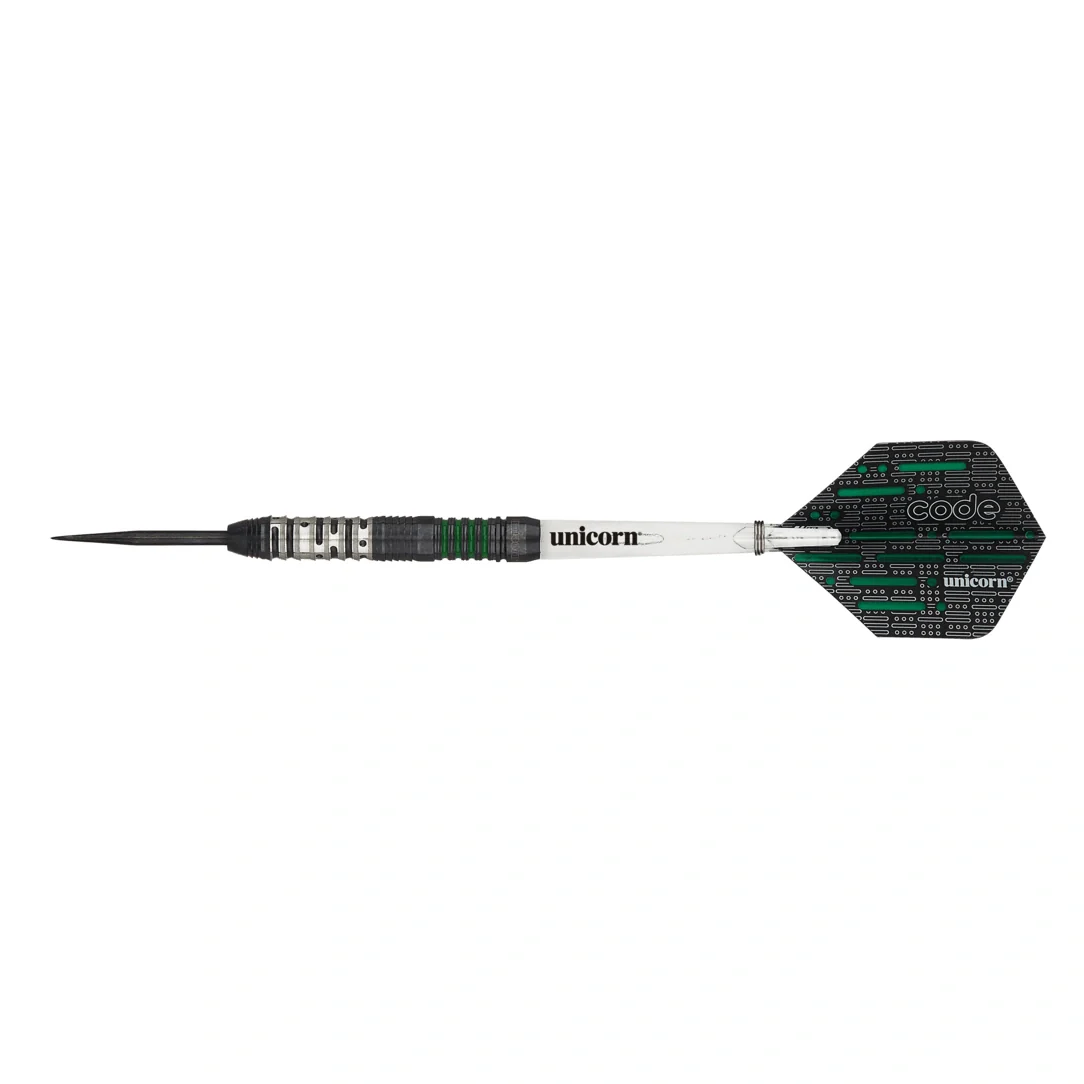 Unicorn Code Green 22g 80% Tungsten Darts