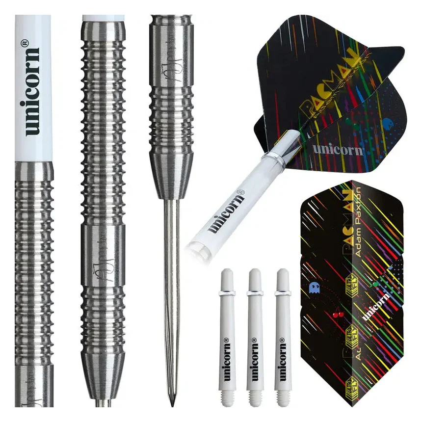 Unicorn Contender Adam Paxton 90% Tungsten Steel Tip Darts 23g - Image 5