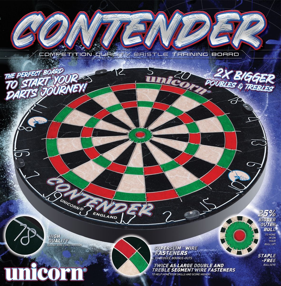 Unicorn Contender Dartboard - Image 3