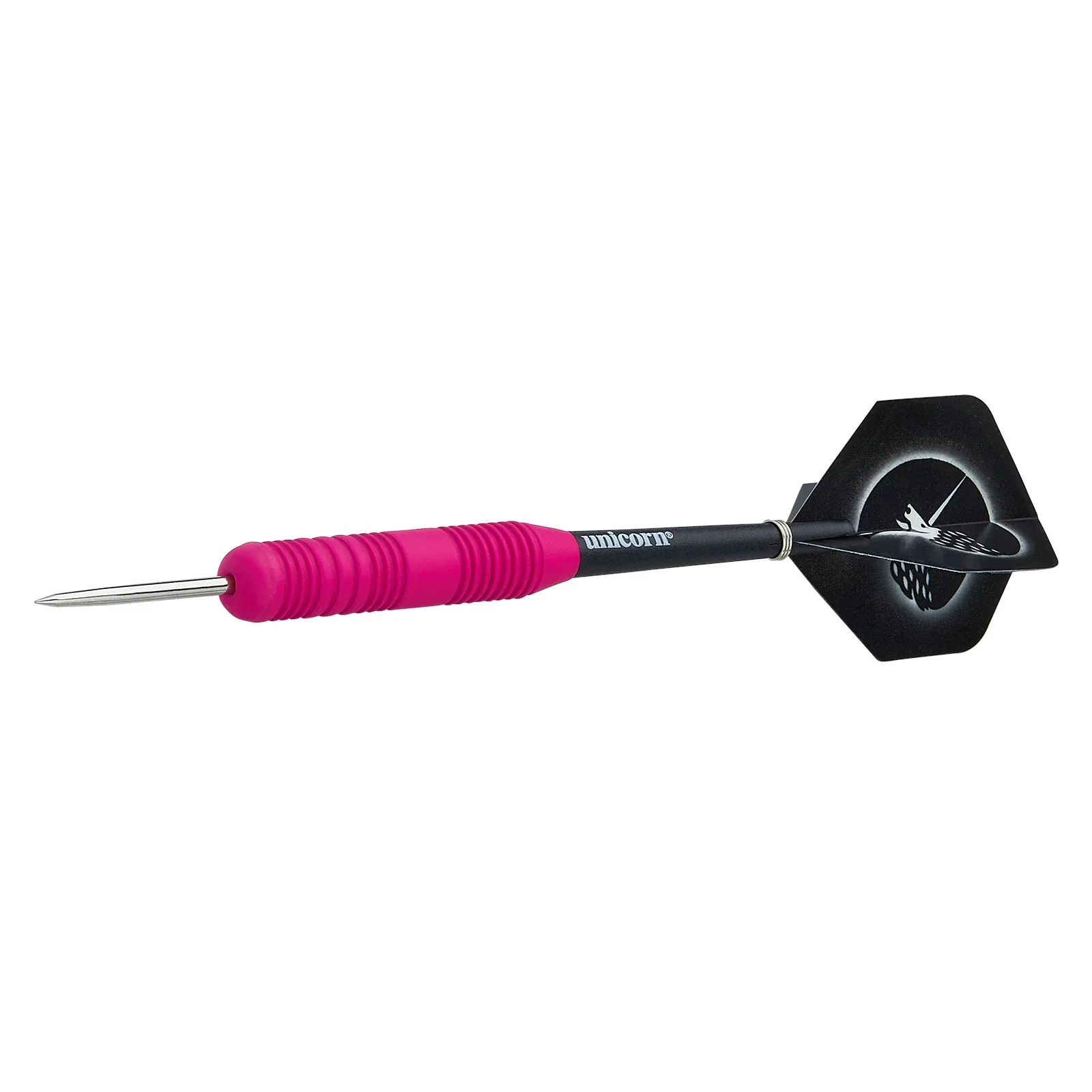 Unicorn Core Plus Rubberised Pink 26g Darts - Image 3