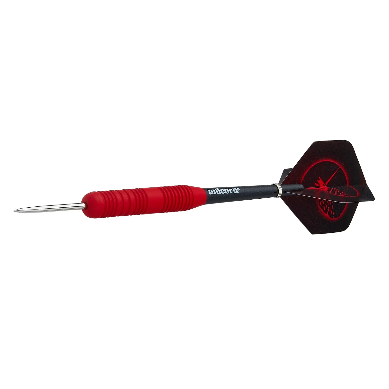 Unicorn Core Plus Rubberised Red 21g Darts - Image 3