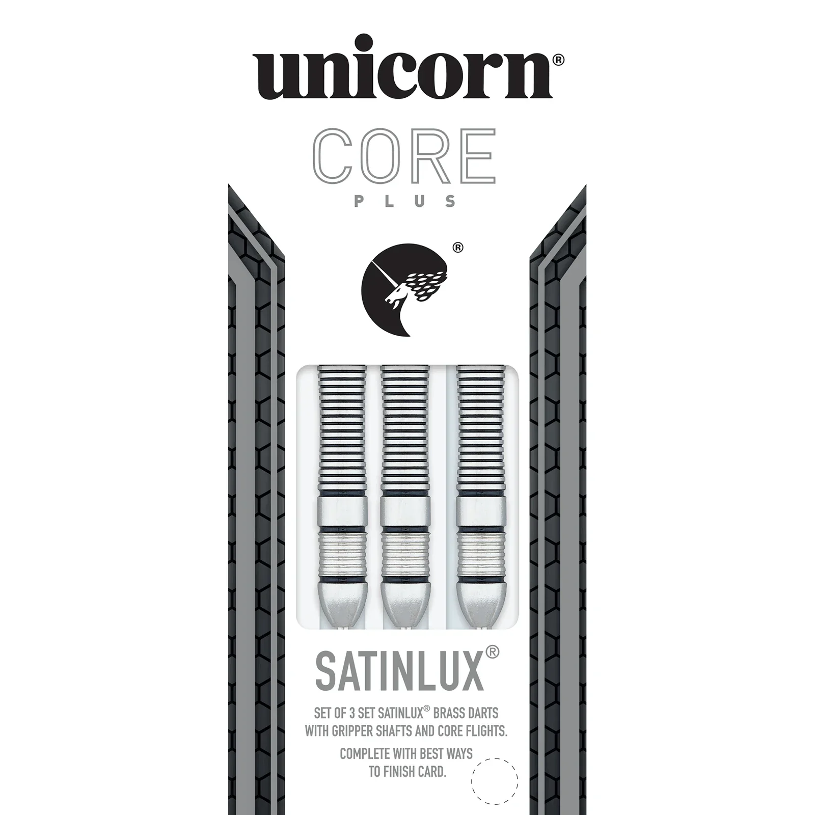 Unicorn Core Plus Satinlux 24g Darts - Image 2