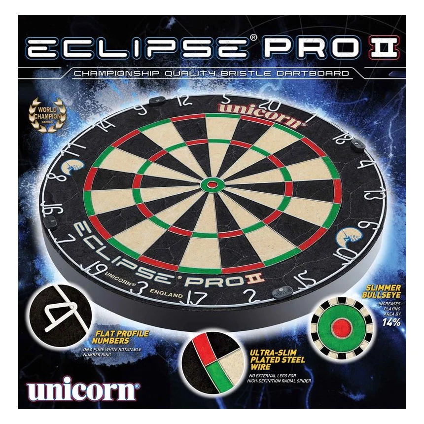 Unicorn Eclipse Pro2 Bristle Dartboard - Image 3