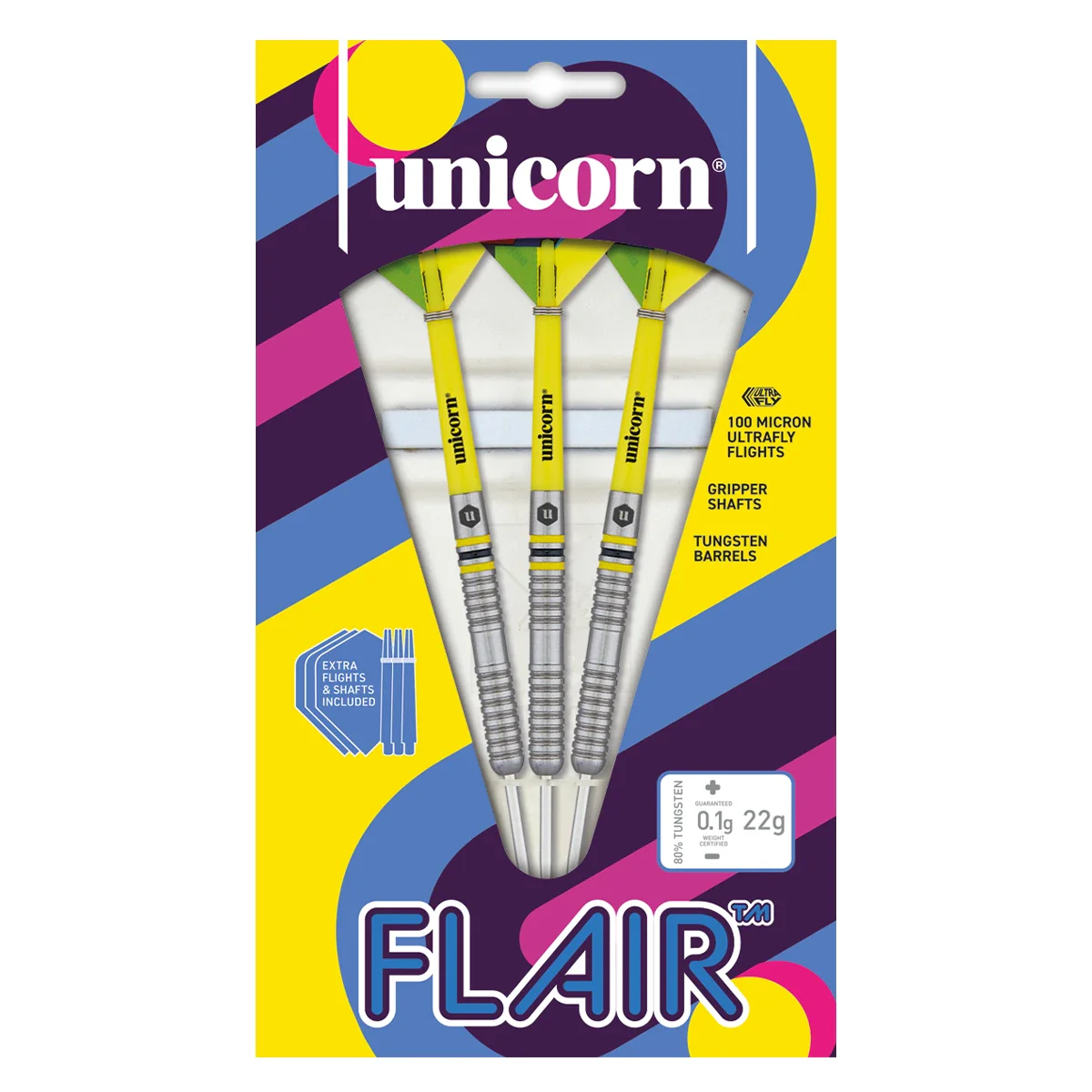Unicorn Flair 80% Tungsten 22g Darts - Image 3