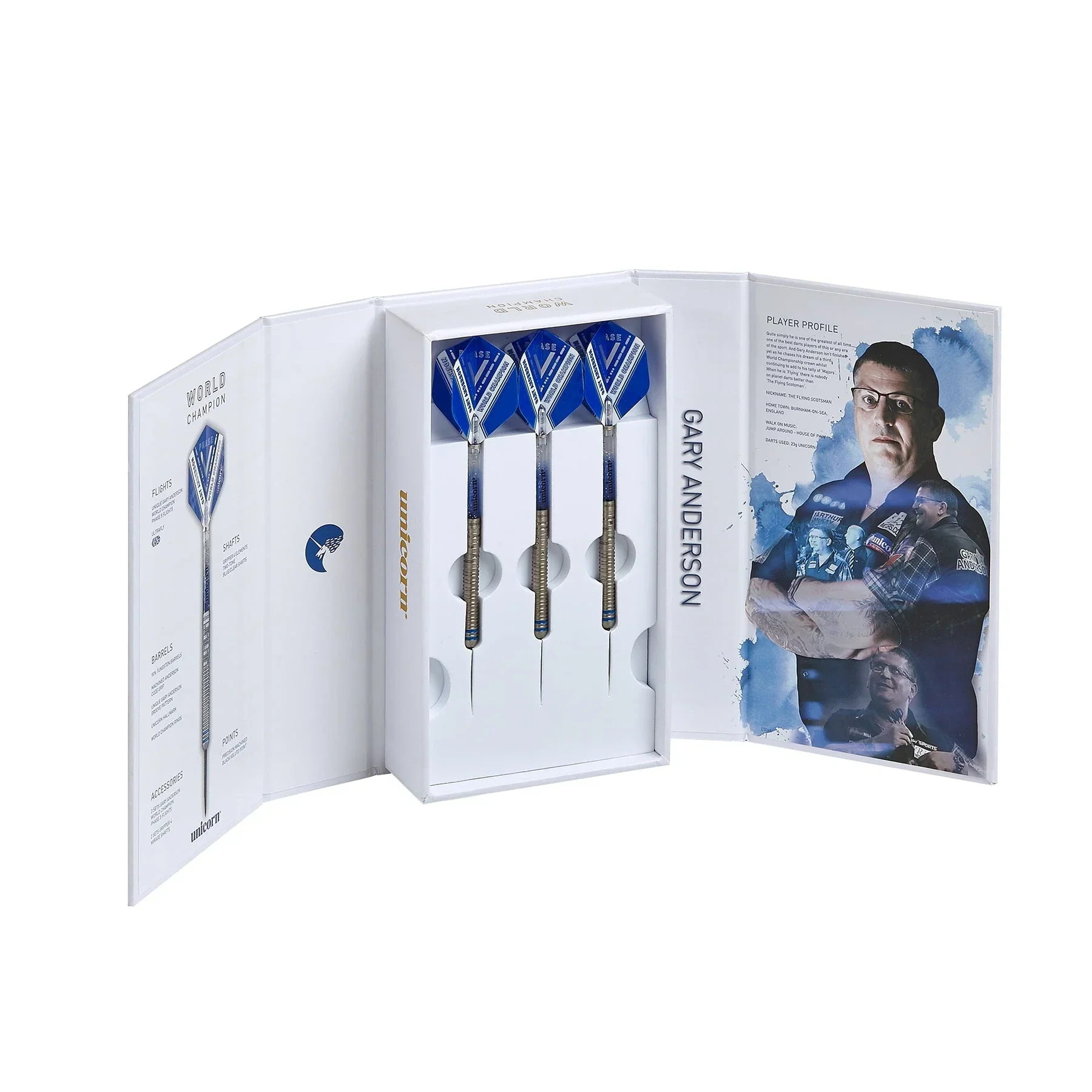 Unicorn Gary Anderson 22g World Champion Phase 5 Darts - Image 4