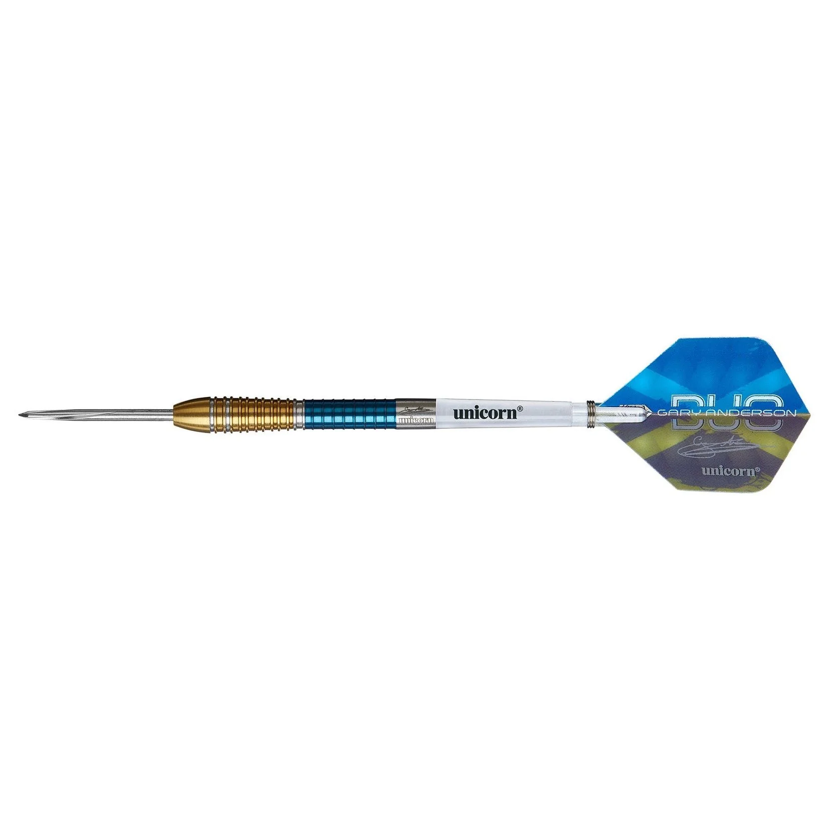 Unicorn Gary Anderson DUO Phase Six 90% Tungsten 21g Darts