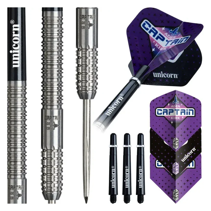 Unicorn Global Aden Kirk 90% Tungsten Steel Tip Darts 22g - Image 5