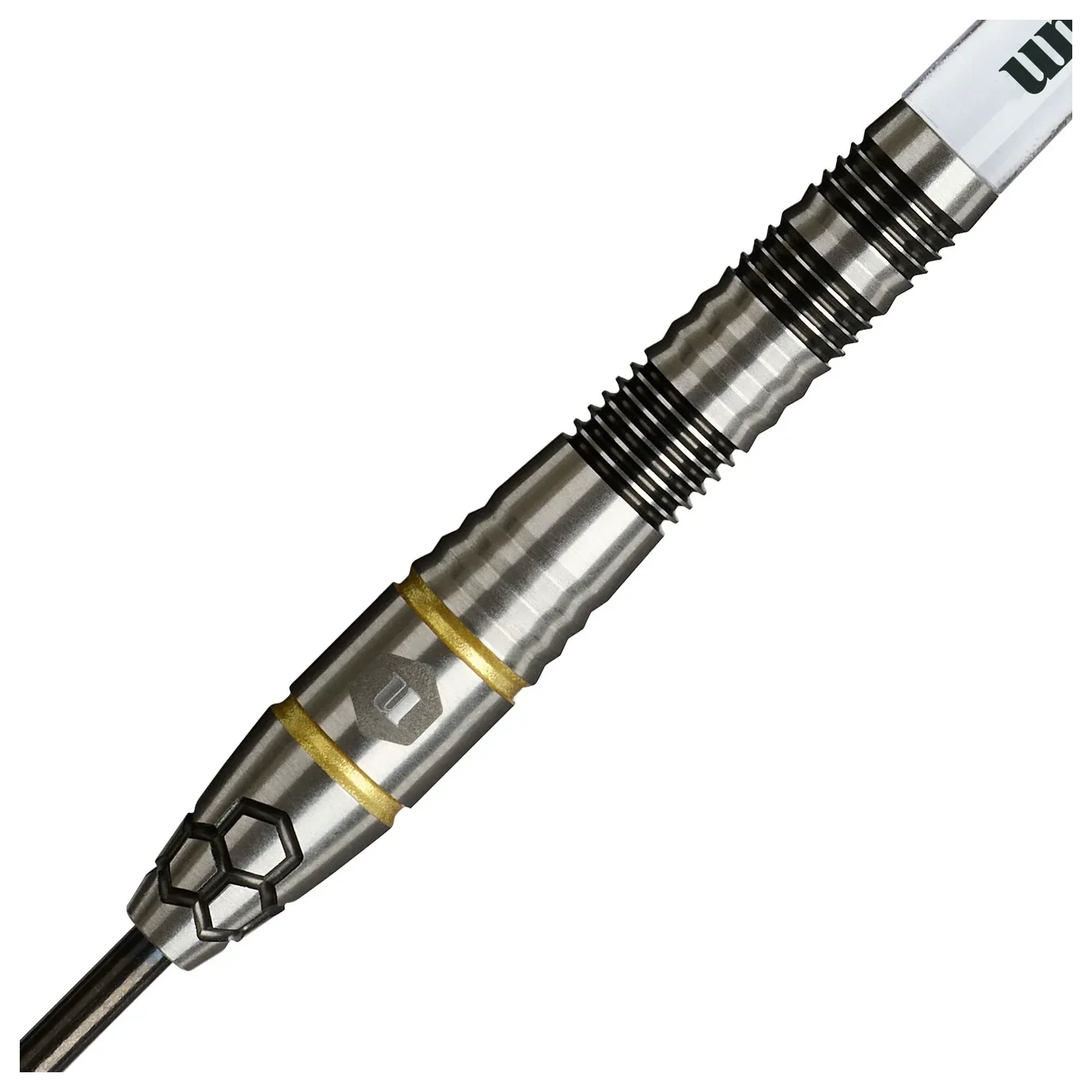 Unicorn Hexium 1 Black & Gold 90% Tungsten Steel Tip Darts 22g - Image 4